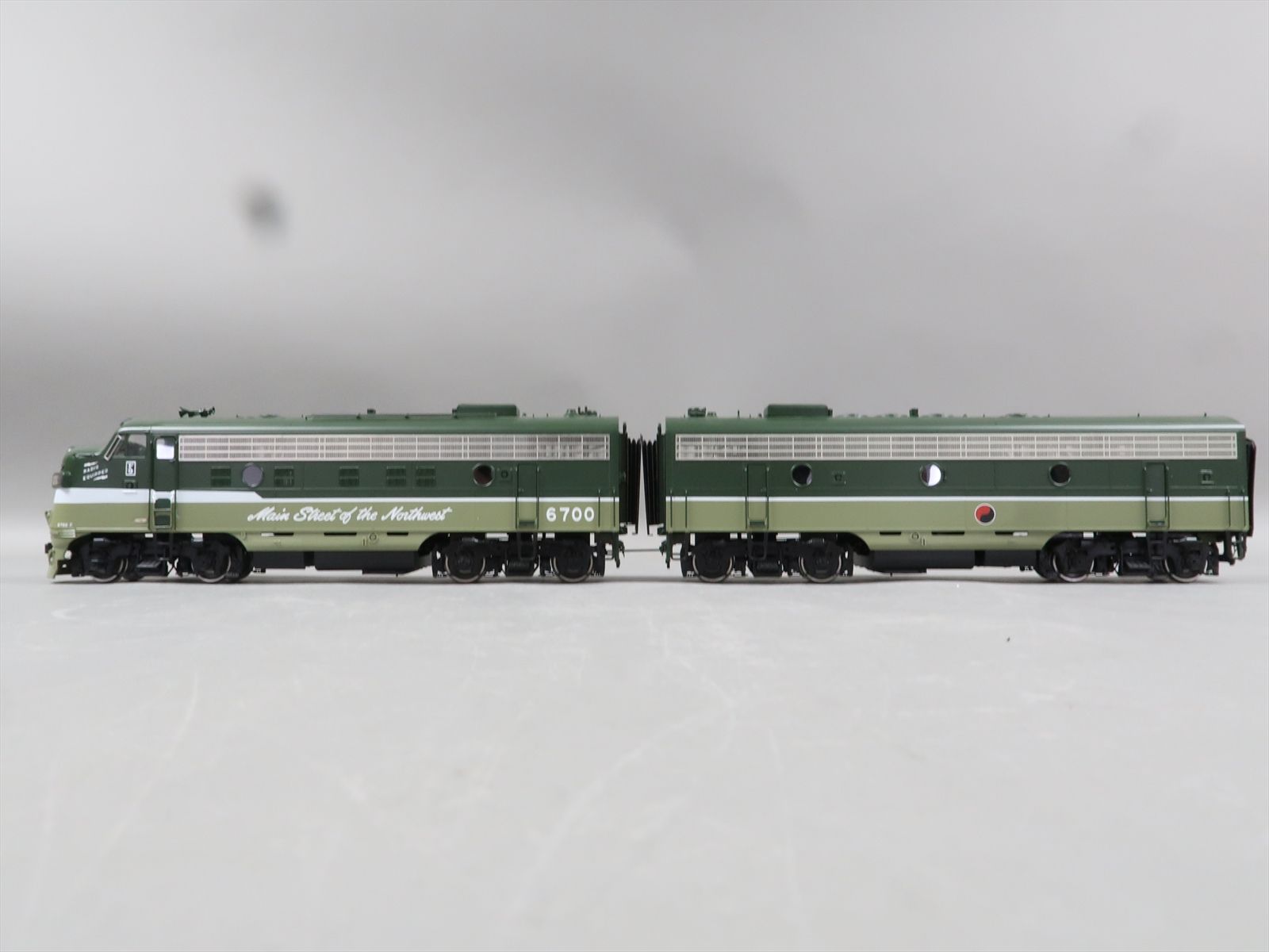 O Brass Model - Key CS#97 NP Northern Pacific F9 F9A F9B A-B Set Phase ...
