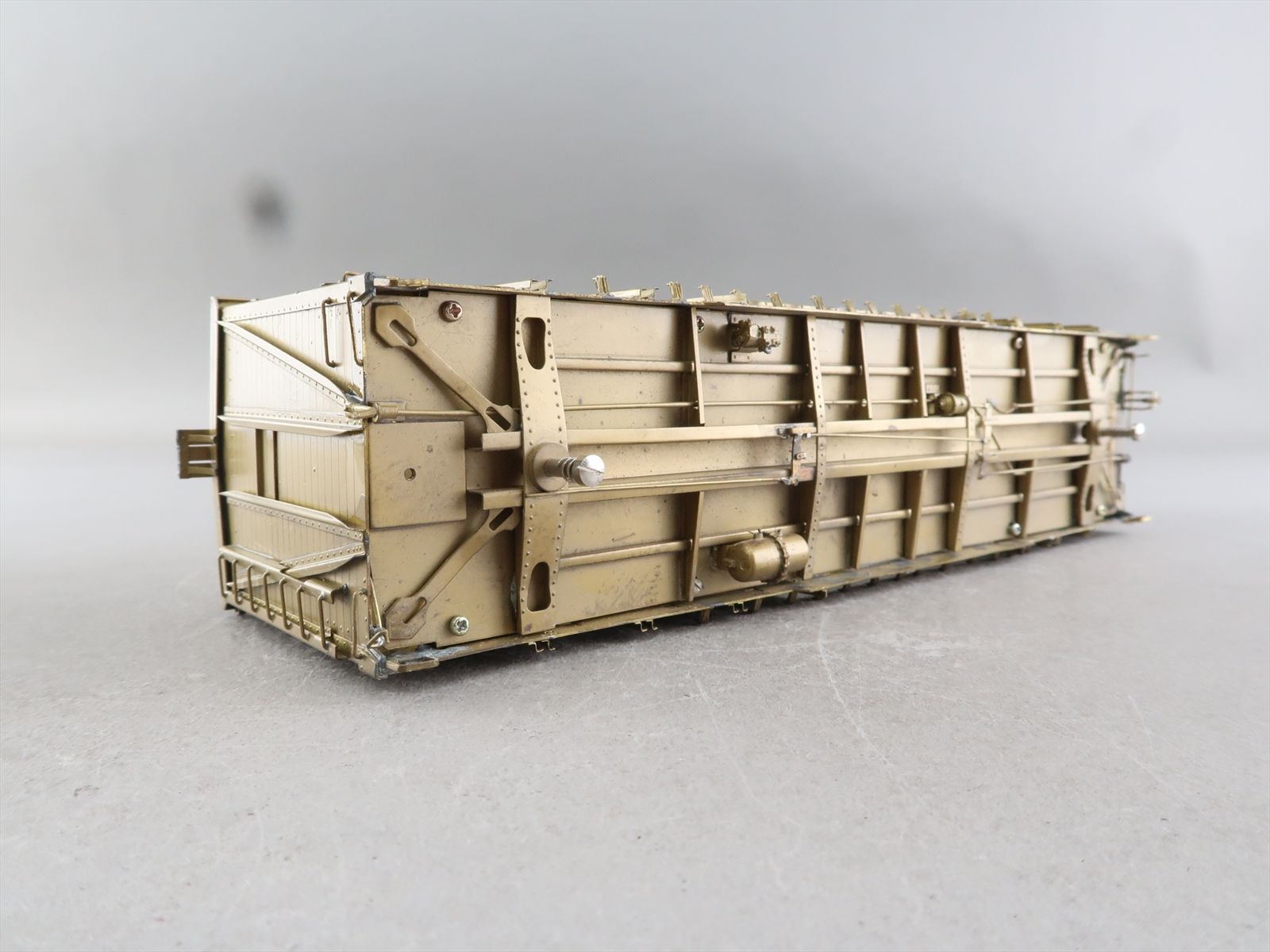 O Brass Model - PSC 15553 40' Boxcar Outside Braced Double Door Outside ...