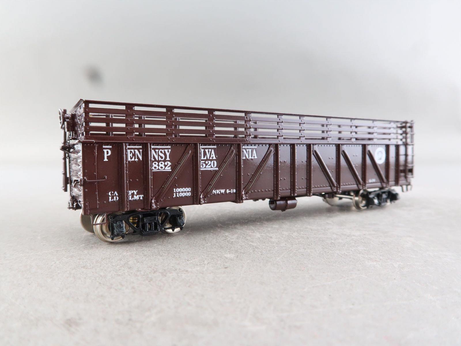 HO Brass Model - PSC 16014-1 PRR Pennsylvania G-24 Gondola Scrap Car ...
