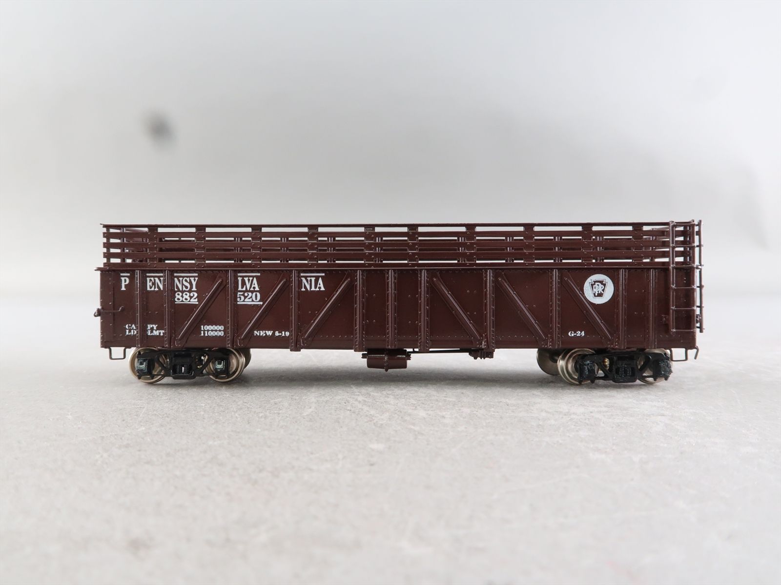 HO Brass Model - PSC 16014-1 PRR Pennsylvania G-24 Gondola Scrap Car ...