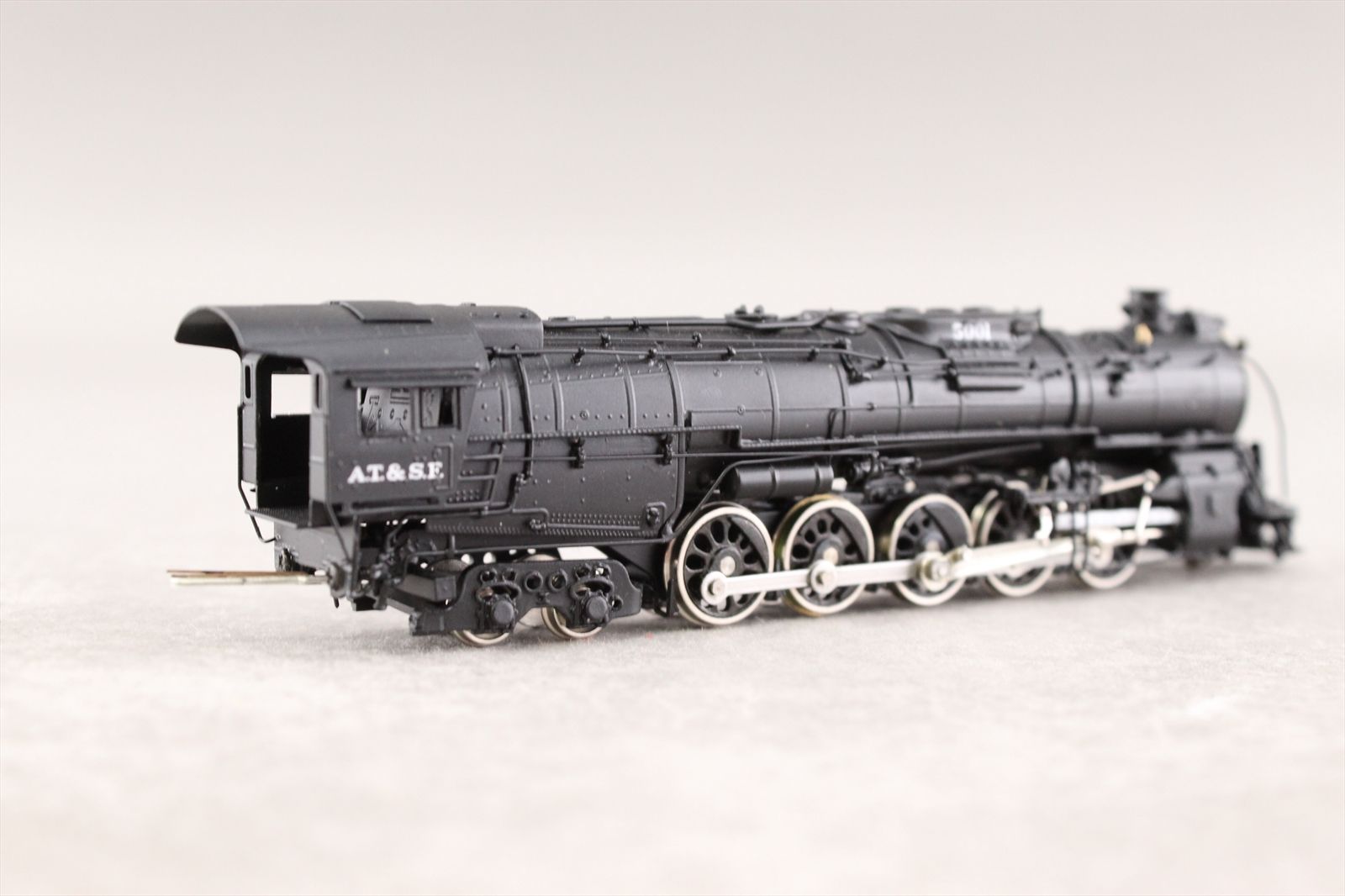 N Brass Model - Hallmark 609 AT&SF Santa Fe 2-10-4 #5001 - F/P - 1995 ...