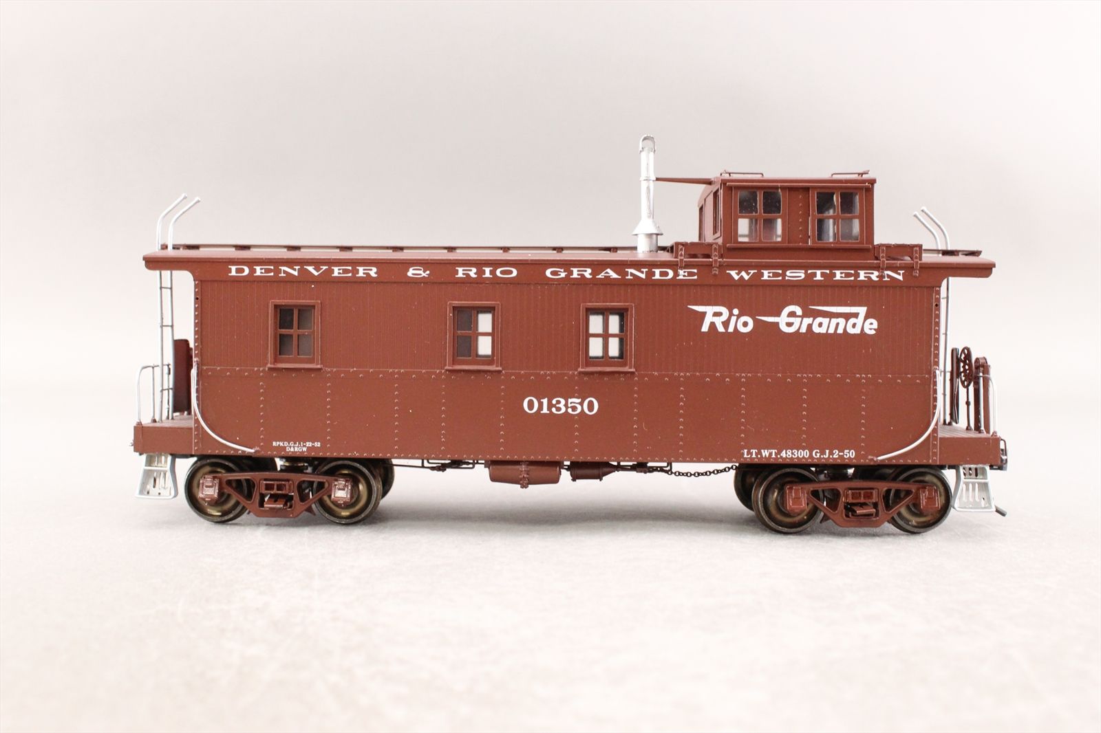 O Brass Model - DP Joint Line D&RGW Rio Grande Composite 3-Window ...