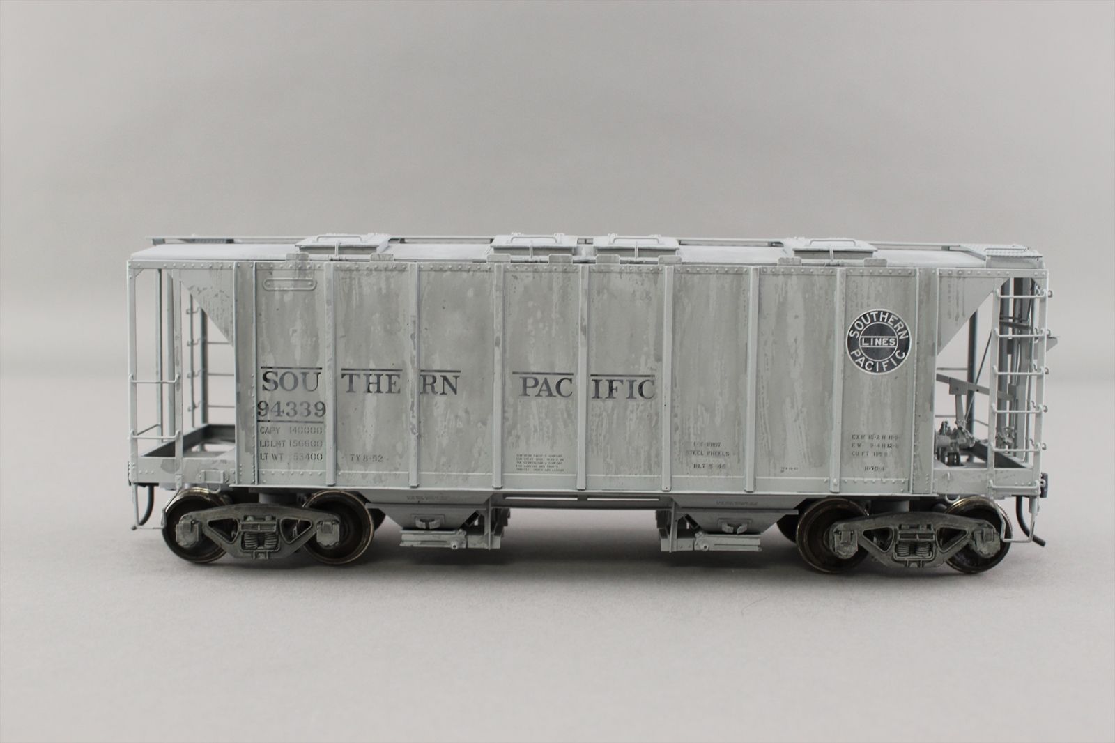 O Brass Model - OMI 0733 SP Southern Pacific ACF 2-Bay Covered Hopper w ...