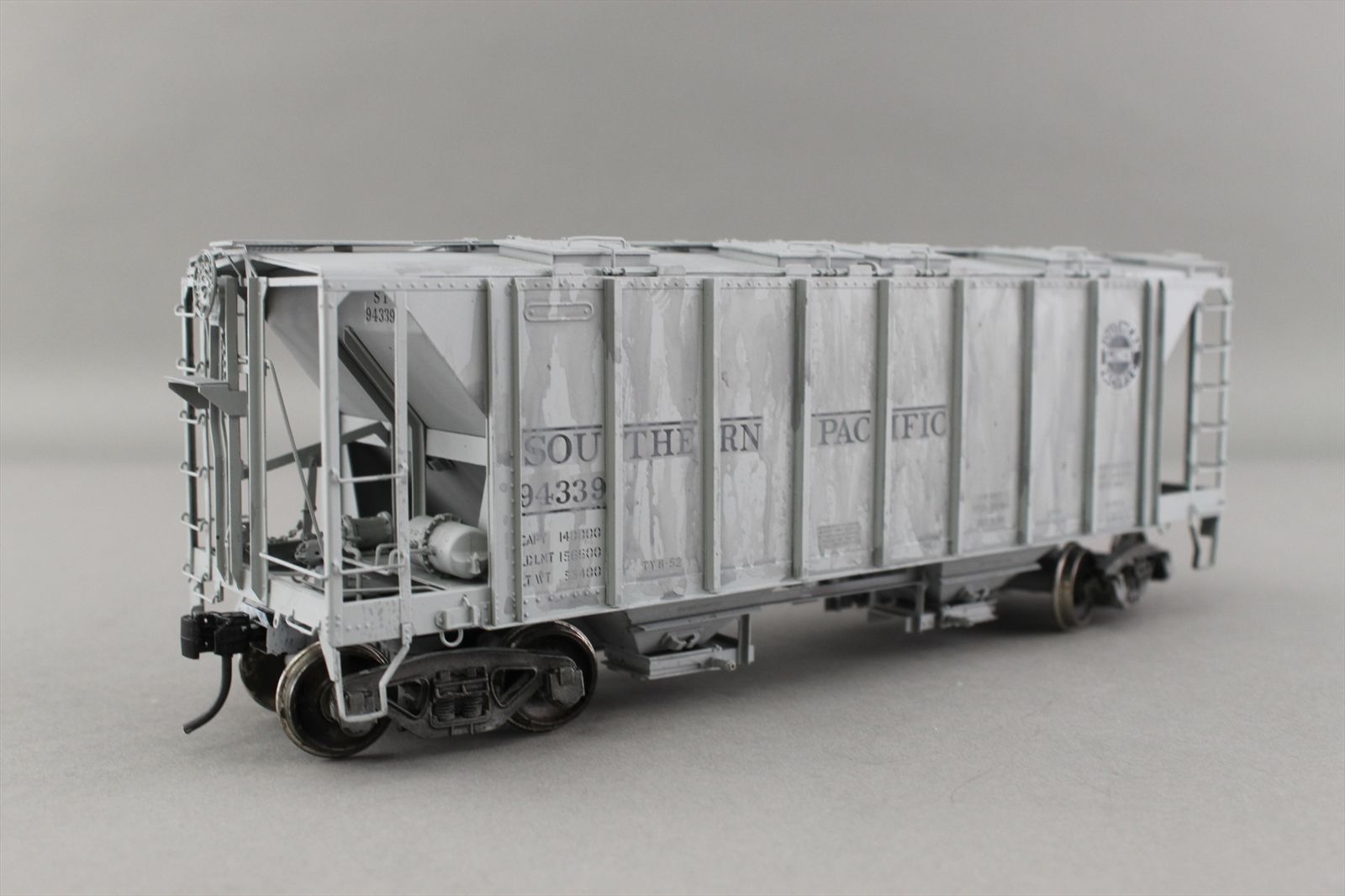 O Brass Model - OMI 0733 SP Southern Pacific ACF 2-Bay Covered Hopper w ...