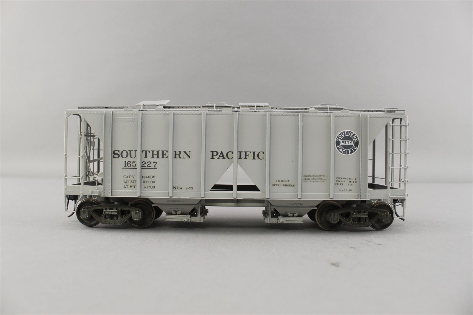 O Brass Model - OMI 0734 SP Southern Pacific ACF 2-Bay Covered Hopper w ...