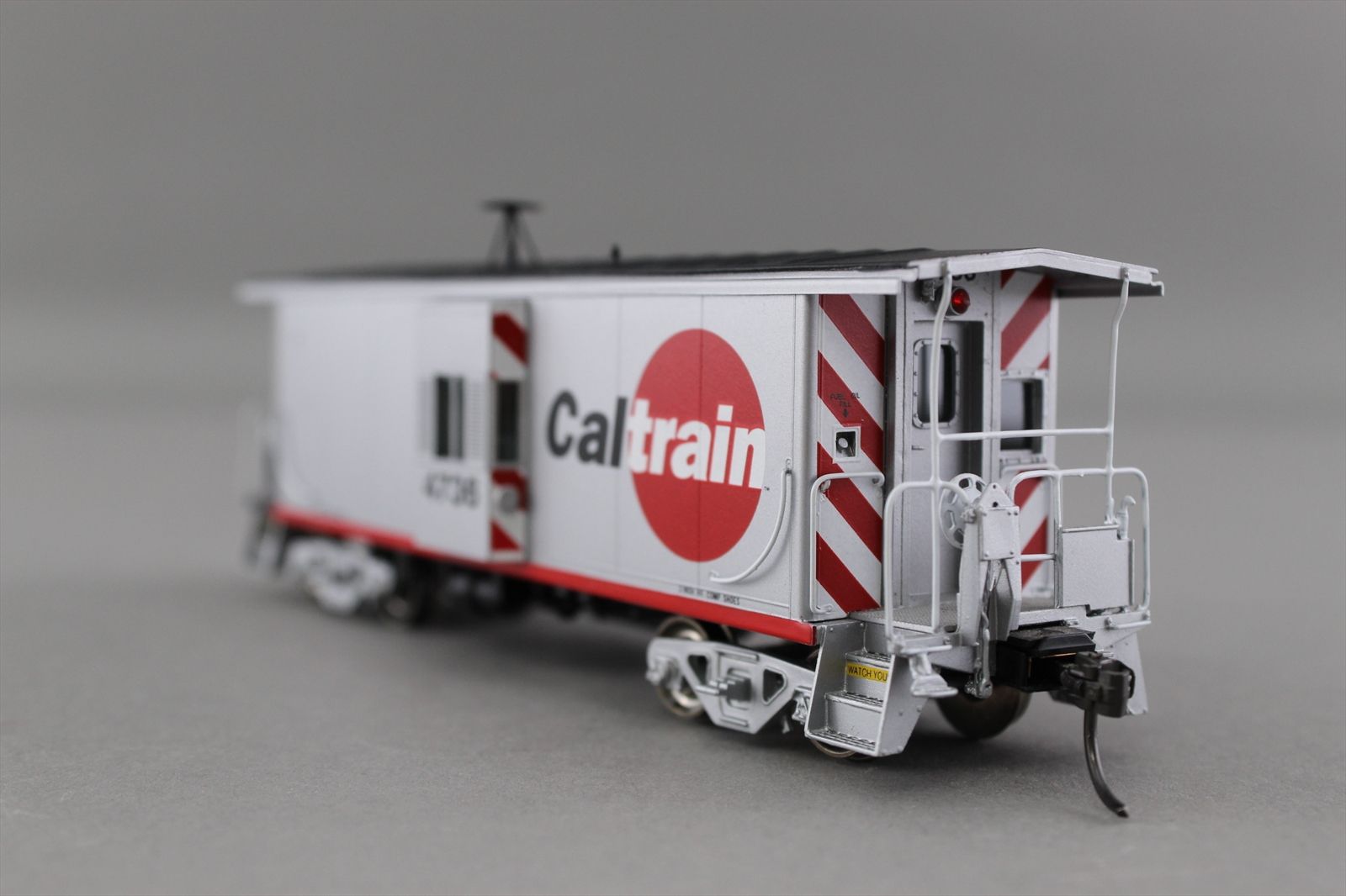 HO Brass Model - OMI 4276.4 Caltrain ex SP C50-9 B-W Caboose #4736 - F ...