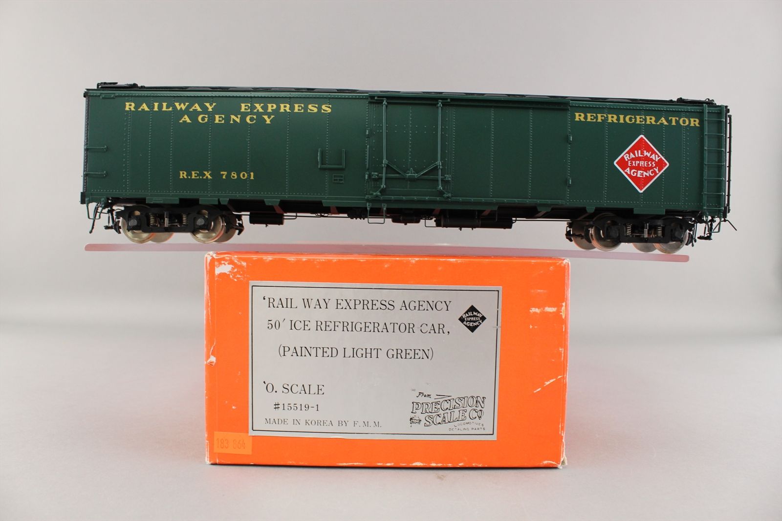 O Brass Model - PSC 15519-1 REA REX Railway Express Agency 50' Ice ...