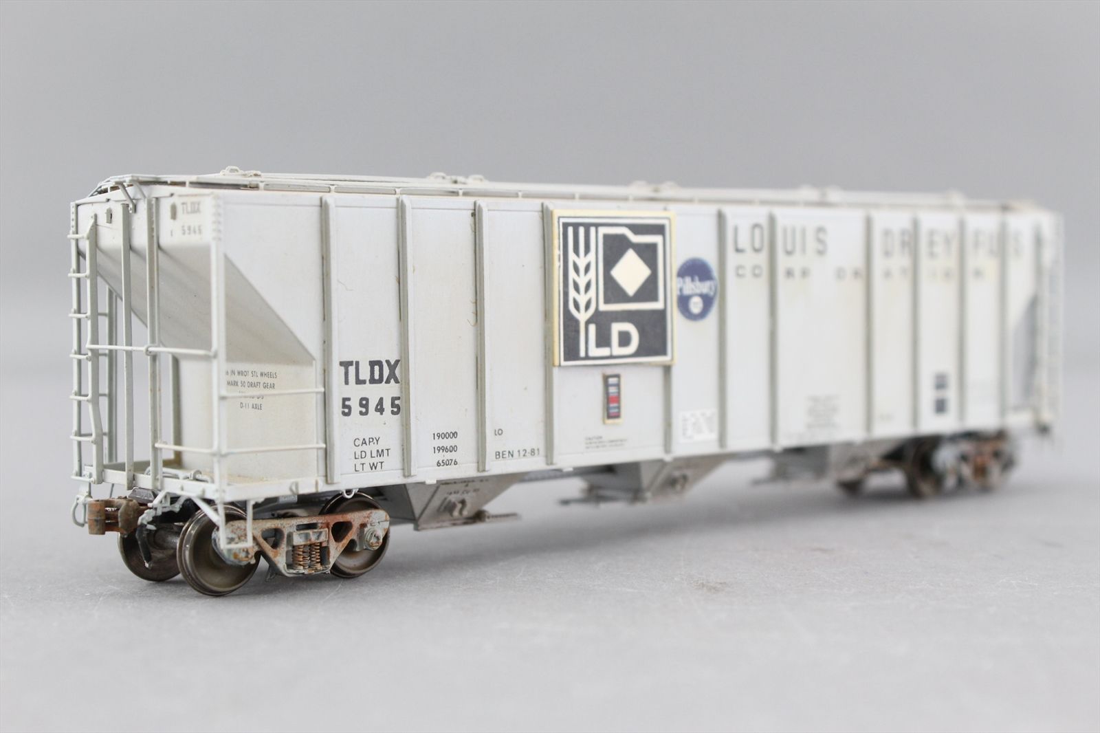 HO Brass Model - OMI 3299.1 TLCX Louis Dreyfus Coroporation PS-2CD ...
