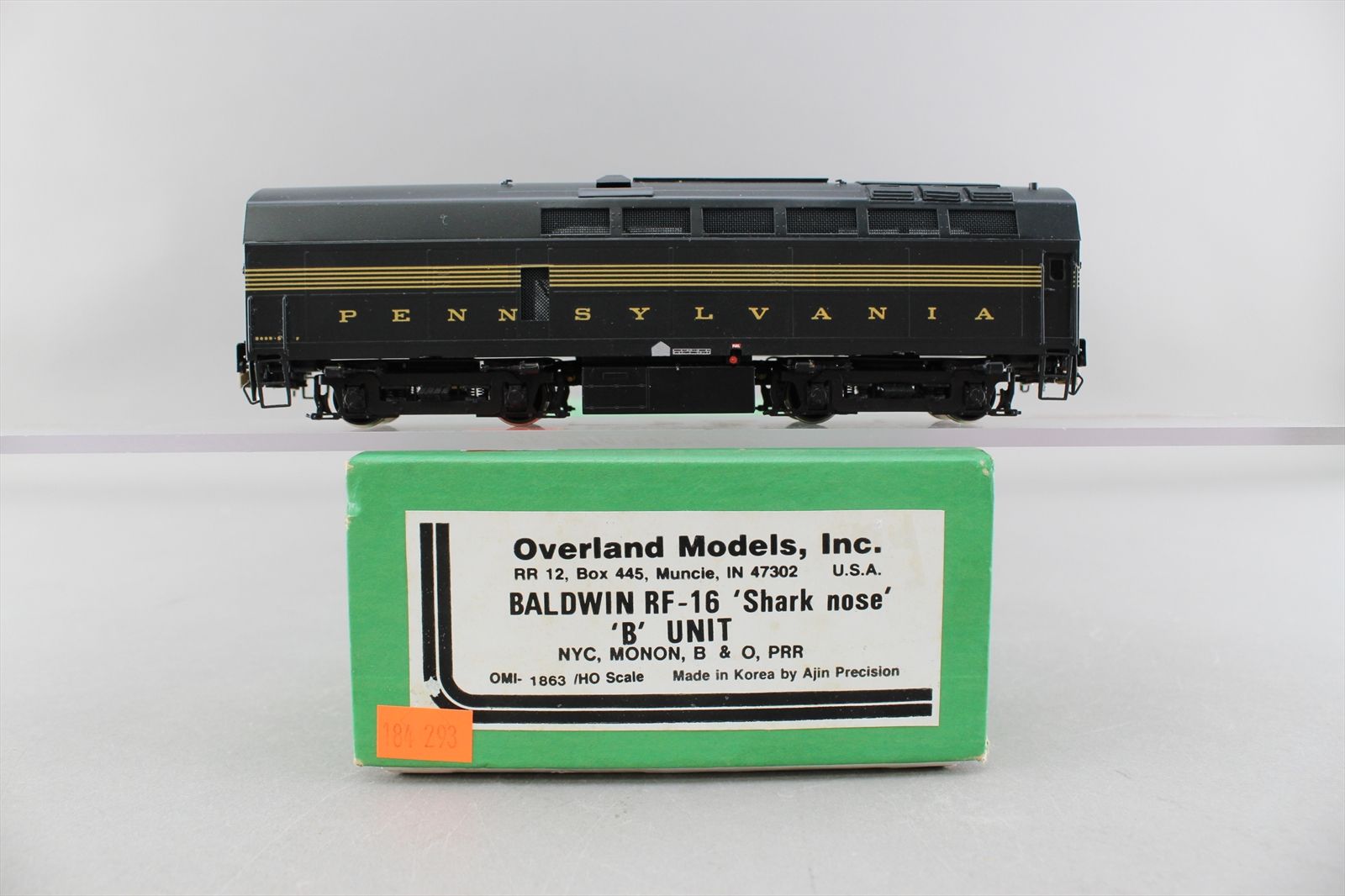 HO Brass Model - OMI 1863 PRR Pennsylvania Baldwin RF-16 RF-16B Shark ...