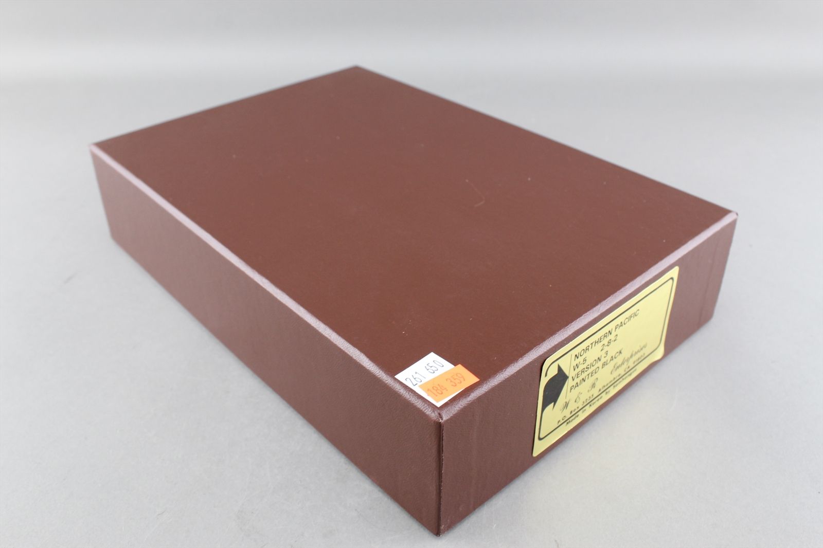 HO Brass Model - W&R NP Northern Pacific W-5 2-8-2 Version 3 Black ...