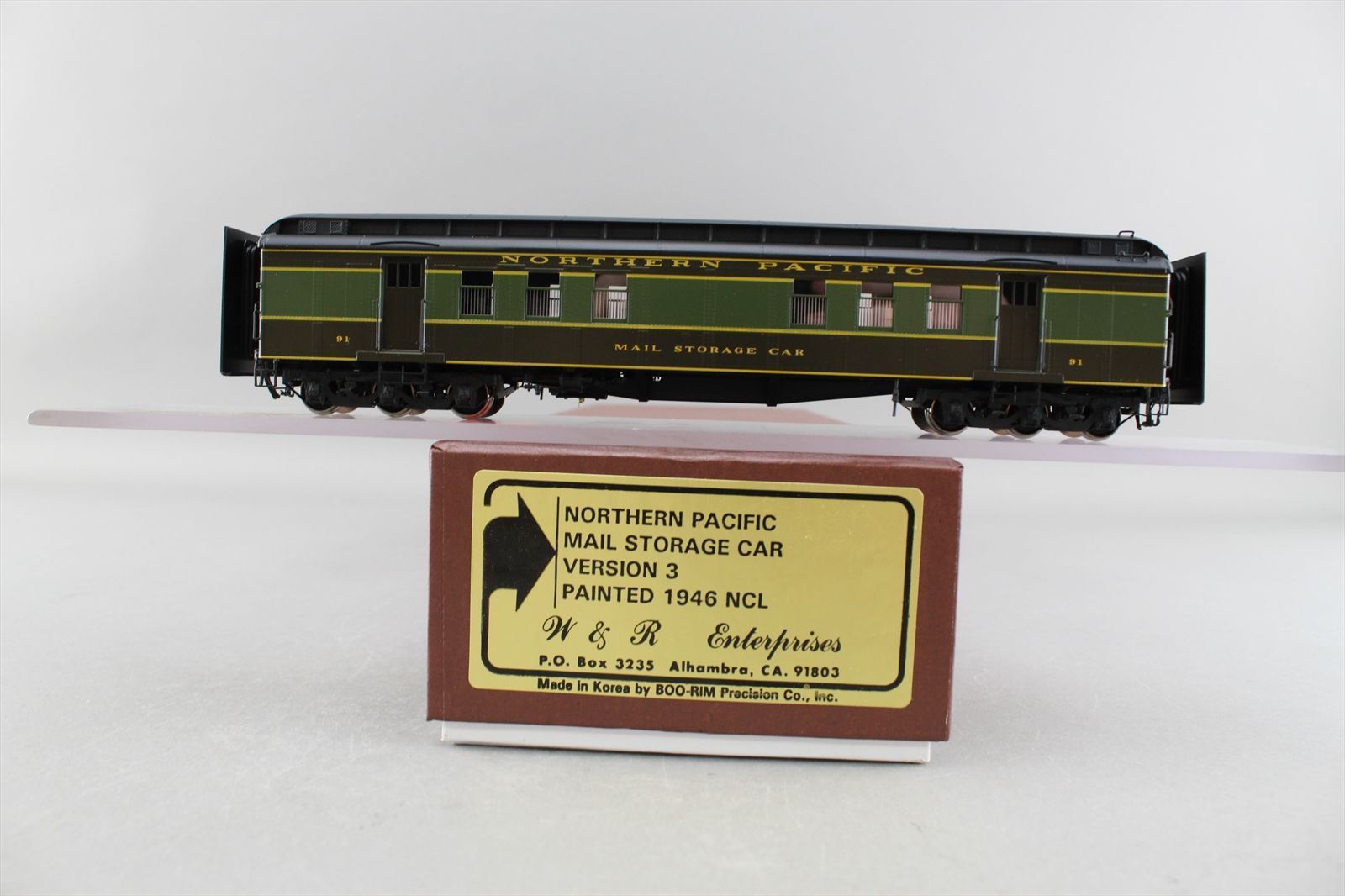 HO Brass Model - W&R NP Northern Pacific 1946 NCL North Coast Limited ...