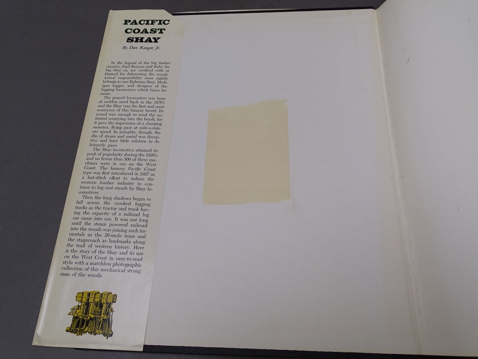 Railroad Book - Pacific Coast Shay: Strong Man of the Woods - Dan ...