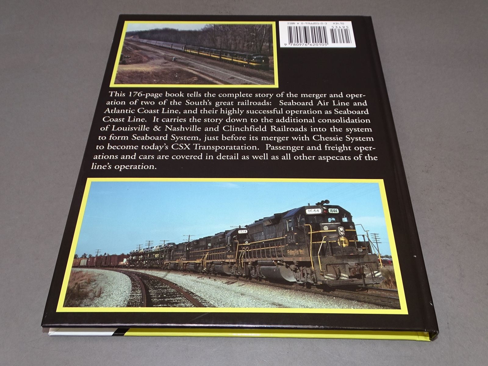 Railroad Book - Seaboard Coast Line Family Lines Railroad 1967-1986: A ...