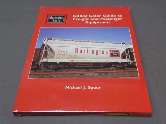 Railroad Book - CB&Q Color Guide to Freight & Passenger