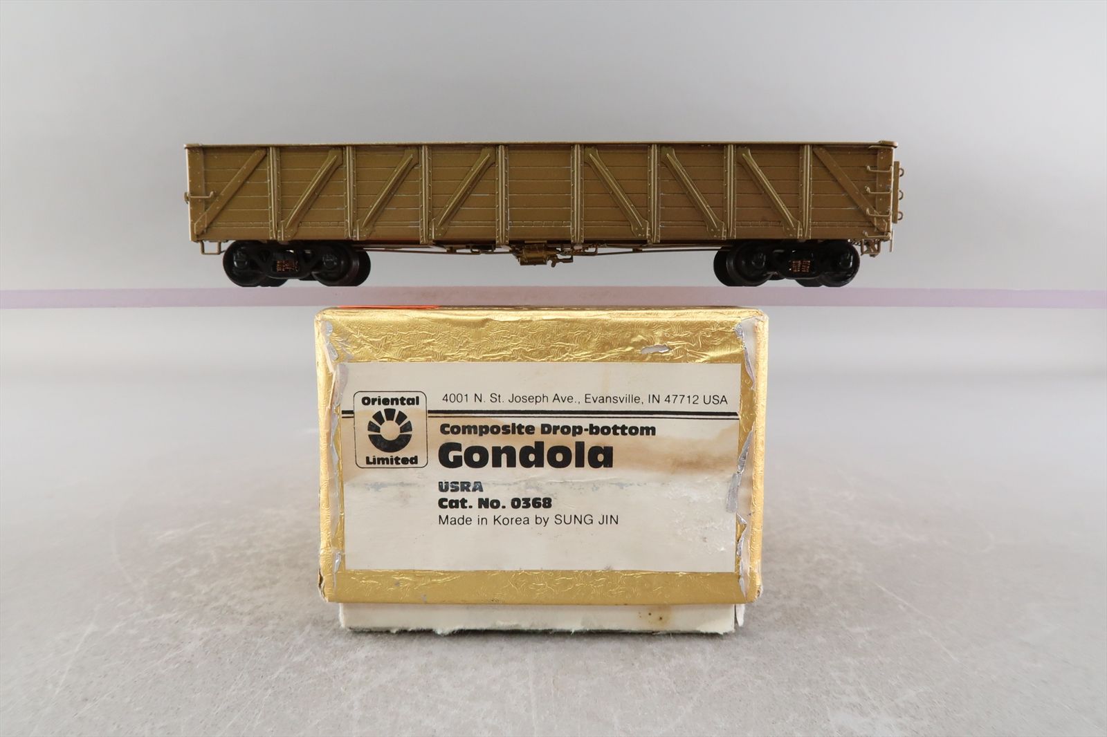 HO Brass Model - Oriental 0368 USRA Composite Drop Bottom Gondola ...