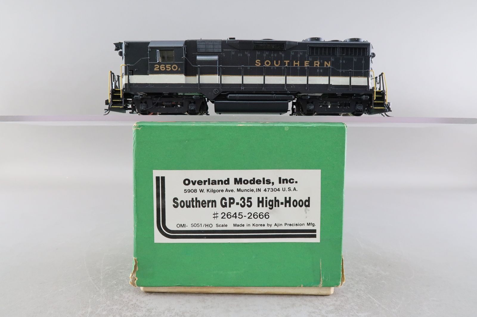 HO Brass Model - OMI 5051 SOU Southern GP-35 High Hood #2650 - Custom ...