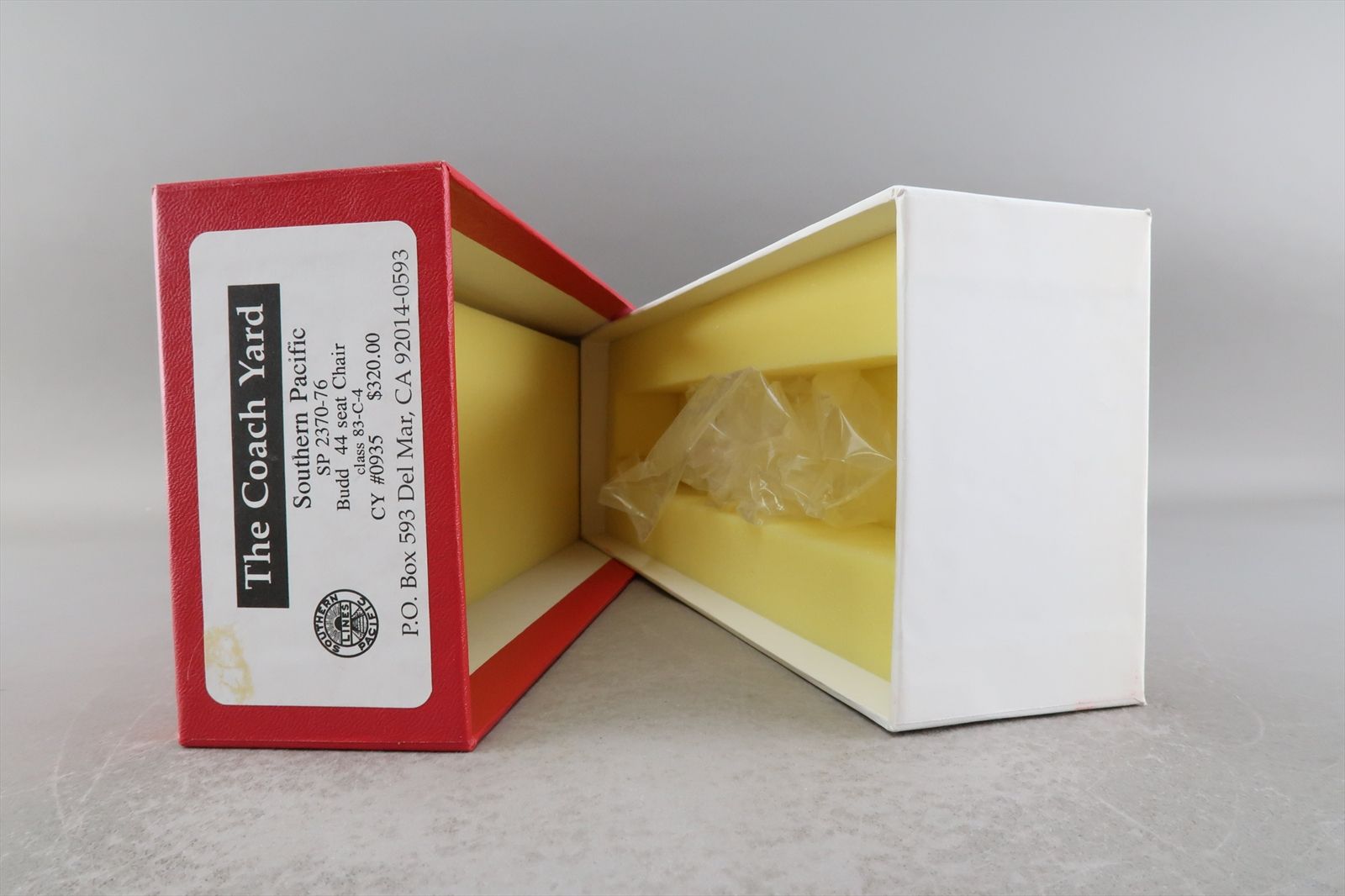 HO Brass Model - TCY 0935 SP Southern Pacific Budd 44 Seat Chair Car 83 ...