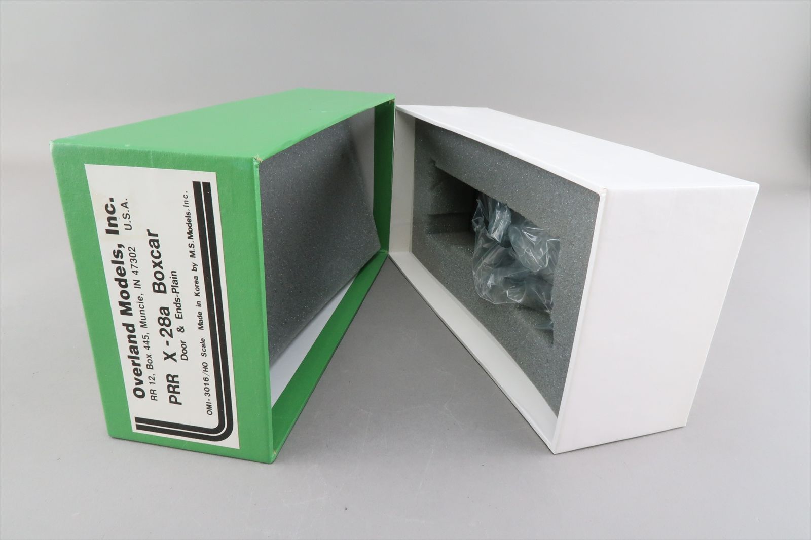 HO Brass Model - OMI 3016 PRR Pennsylvania X-28a Boxcar Box Car Plain ...