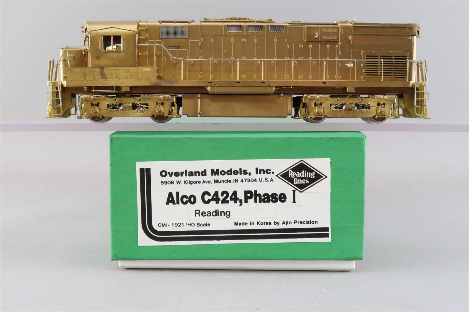 HO Brass Model - OMI 1921 RDG Reading Alco C424 Phase I - Unpainted ...