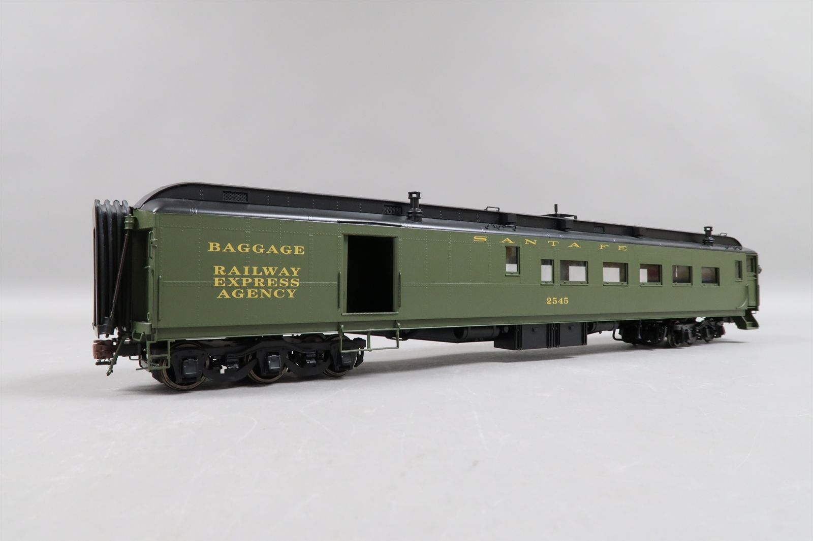 O Brass Model - Pecos River 4808P AT&SF Santa Fe Combine #2545 - F/P ...