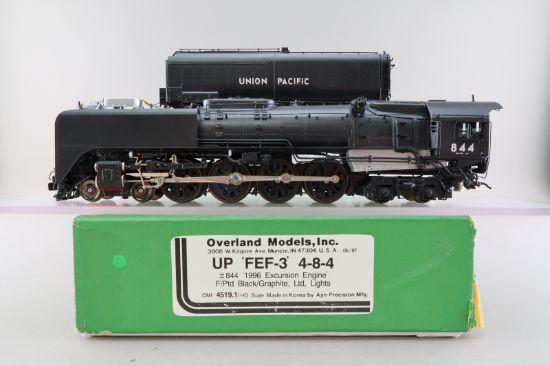 HO Brass Model - Key CS#59 UP Union Pacific FEF-2 Coal 4-8-4