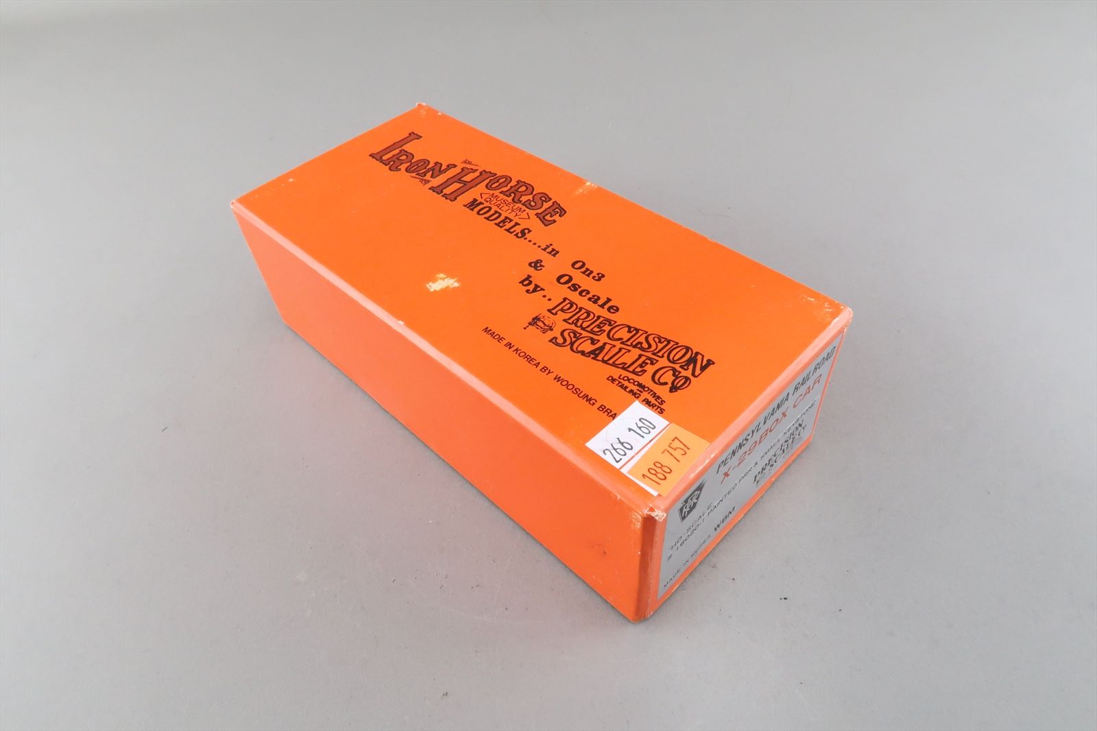 HO Brass Model - PSC 16020-1 PRR Pennsylvania X-29 Box Car Boxcar Small ...