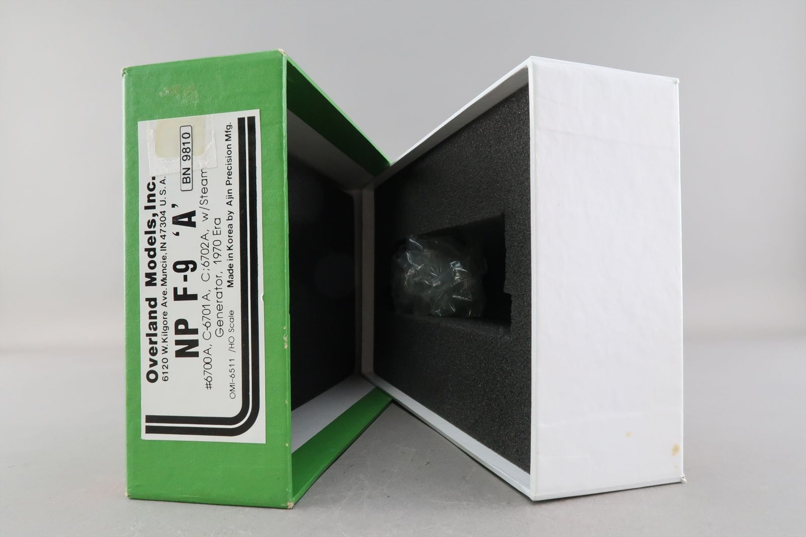 HO Brass Model - OMI 6511 NP as Burlington Northern F9 F9A Two Tone ...