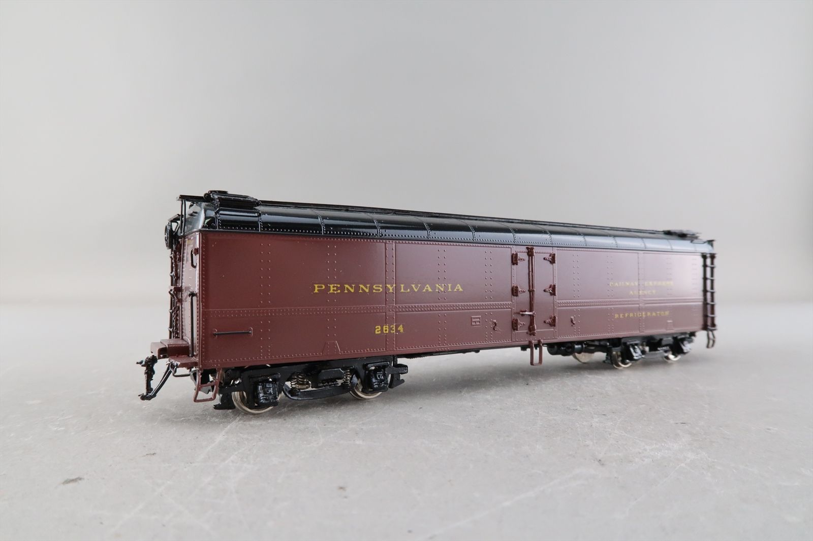HO Brass Model - PSC 15702-1 PRR Pennsylvania R50B Express Reefer #2634 ...