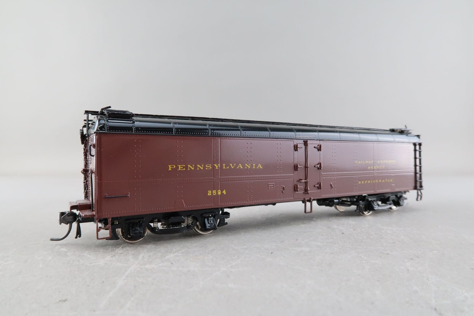 HO Brass Model - PSC 15702-1 PRR Pennsylvania R50B Express Reefer #2594 ...