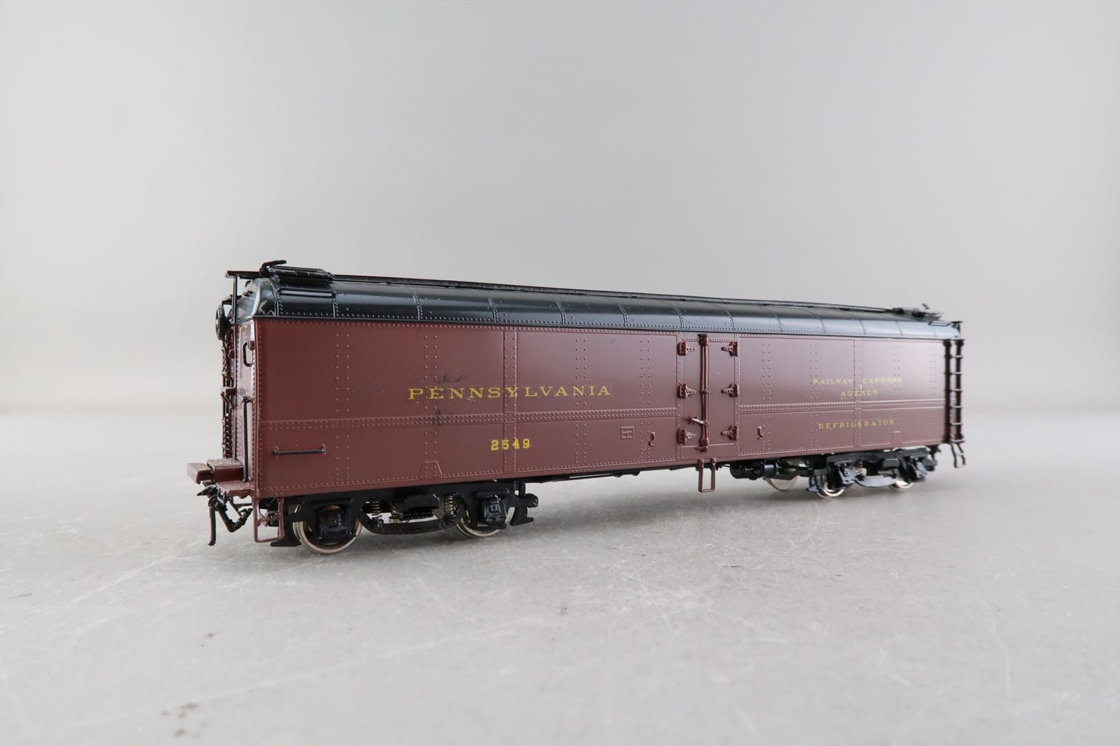 HO Brass Model - PSC 15702-1 PRR Pennsylvania R50B Express Reefer #2549 ...