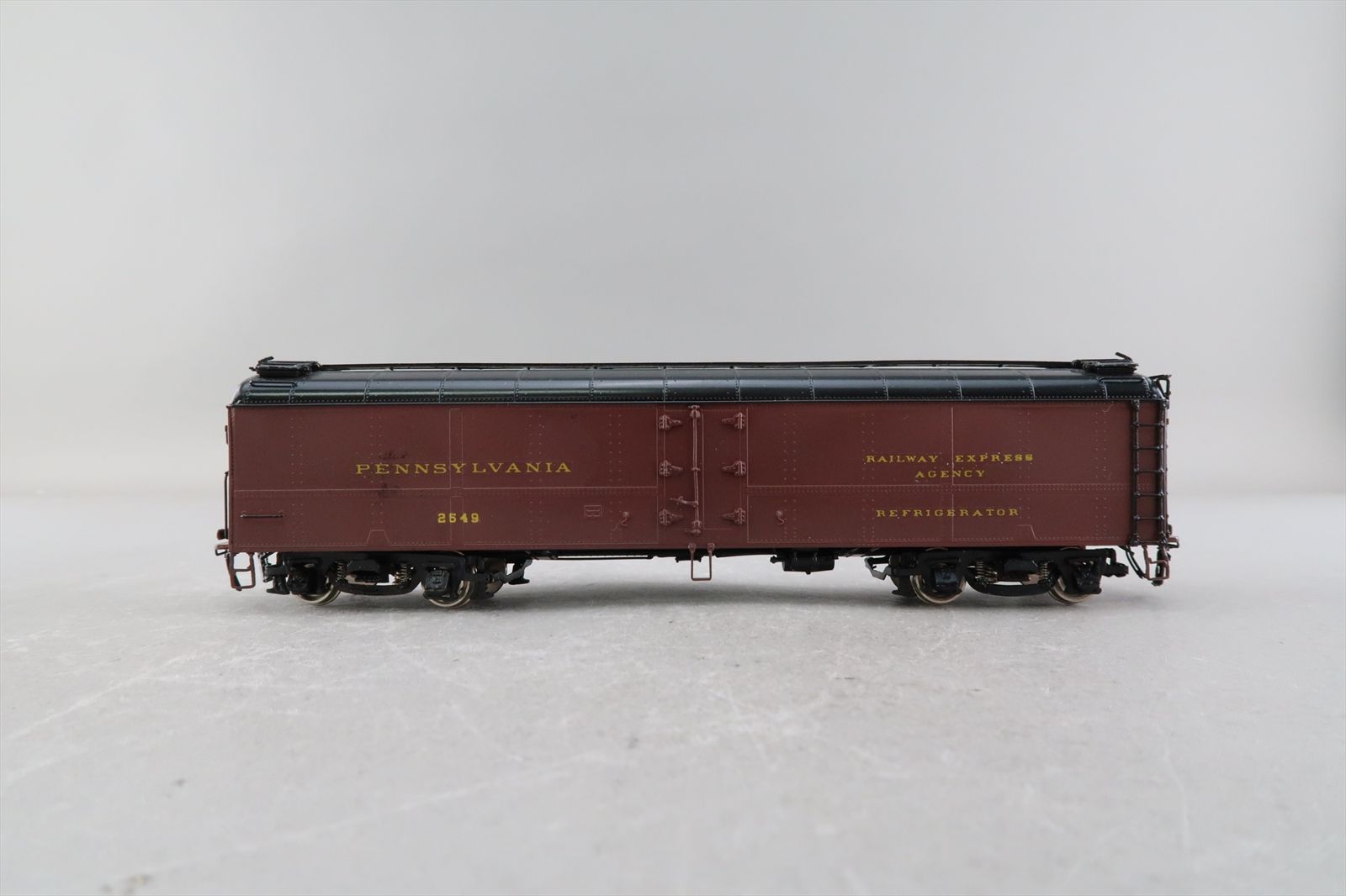 HO Brass Model - PSC 15702-1 PRR Pennsylvania R50B Express Reefer #2549 ...