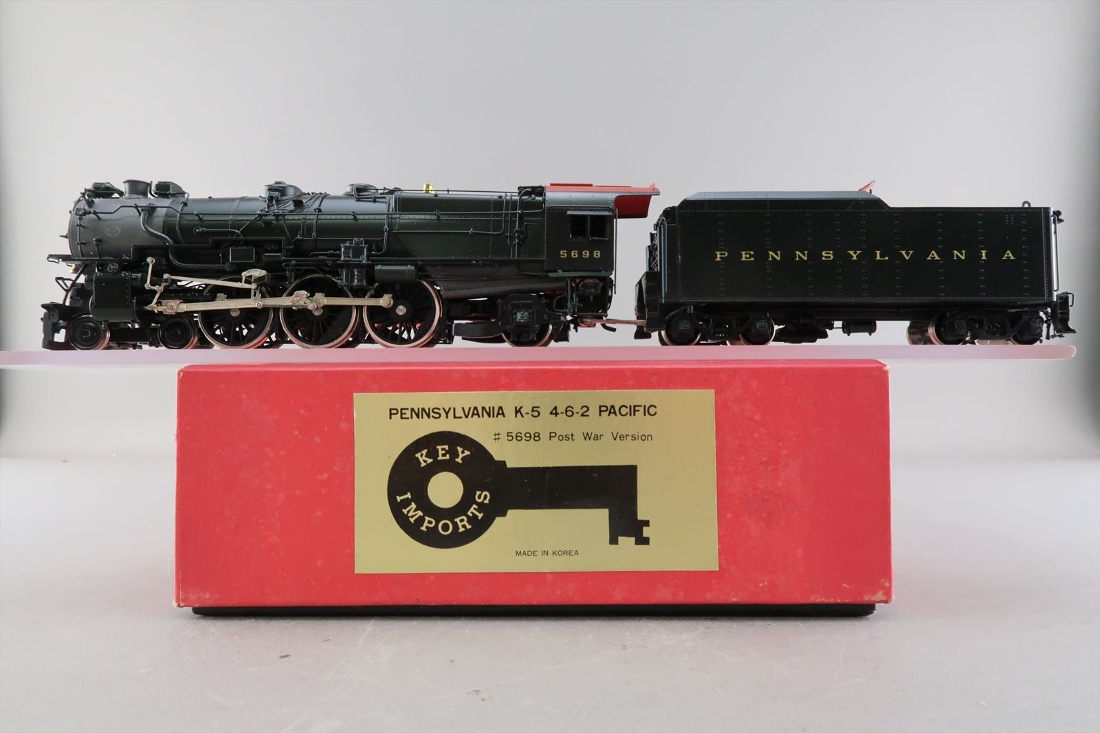 HO Brass Model - Key PRR Pennsylvania 4-6-2 K-5 Pacific #5698 Post War ...