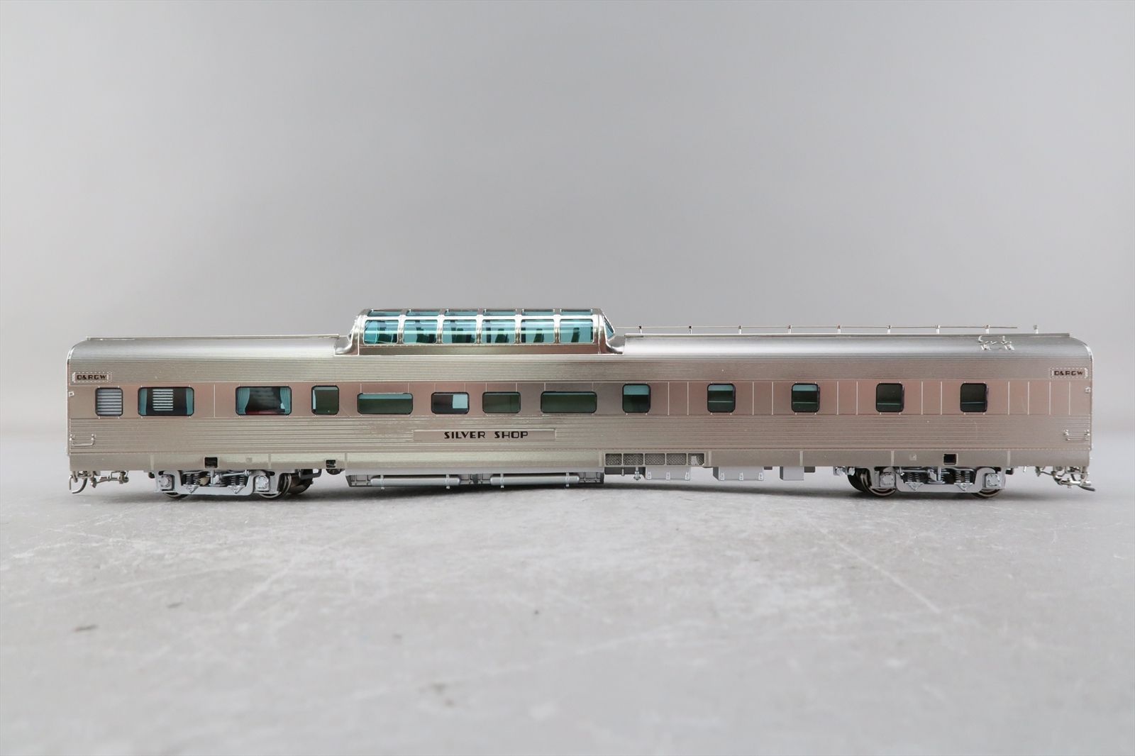 HO Brass Model - TCY 1703 D&RGW Rio Grande Silver Shop Vista Dome ...