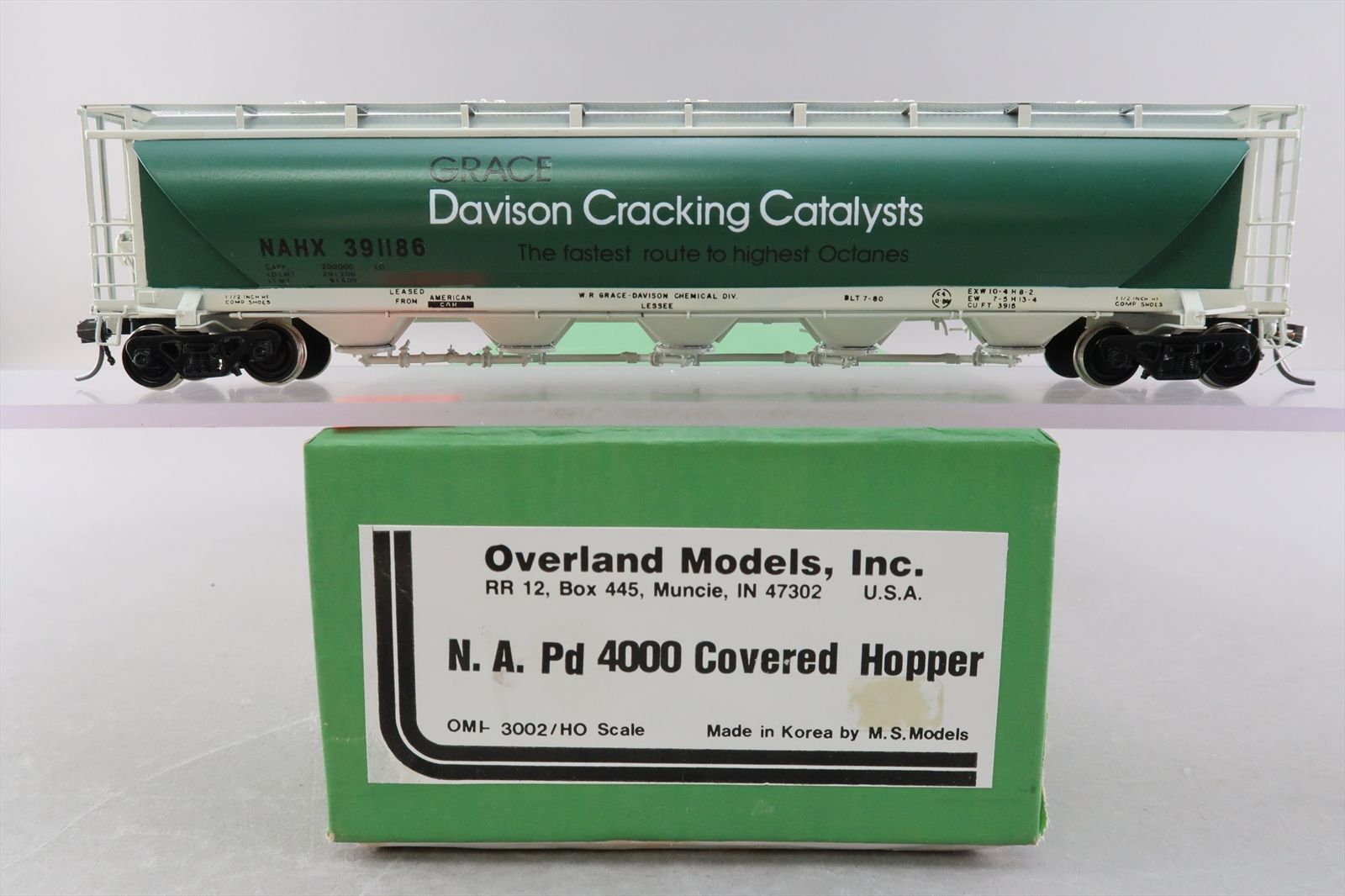 HO Brass Model - OMI 3002 NAHX Grace Davison Cracking Catalysts Pd 4000 ...