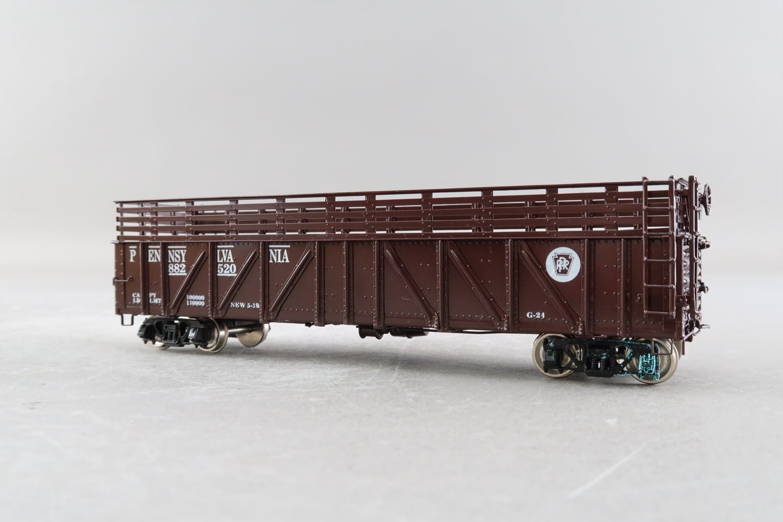 HO Brass Model - PSC 16014-1 PRR Pennsylvania G-24 Gondola Scrap Car ...