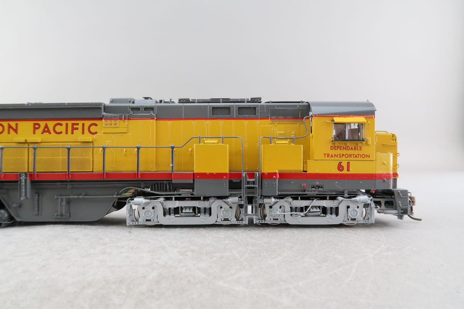 HO Brass Model - OMI 5443 UP Union Pacific C855 C855A #61 - Pro Paint ...