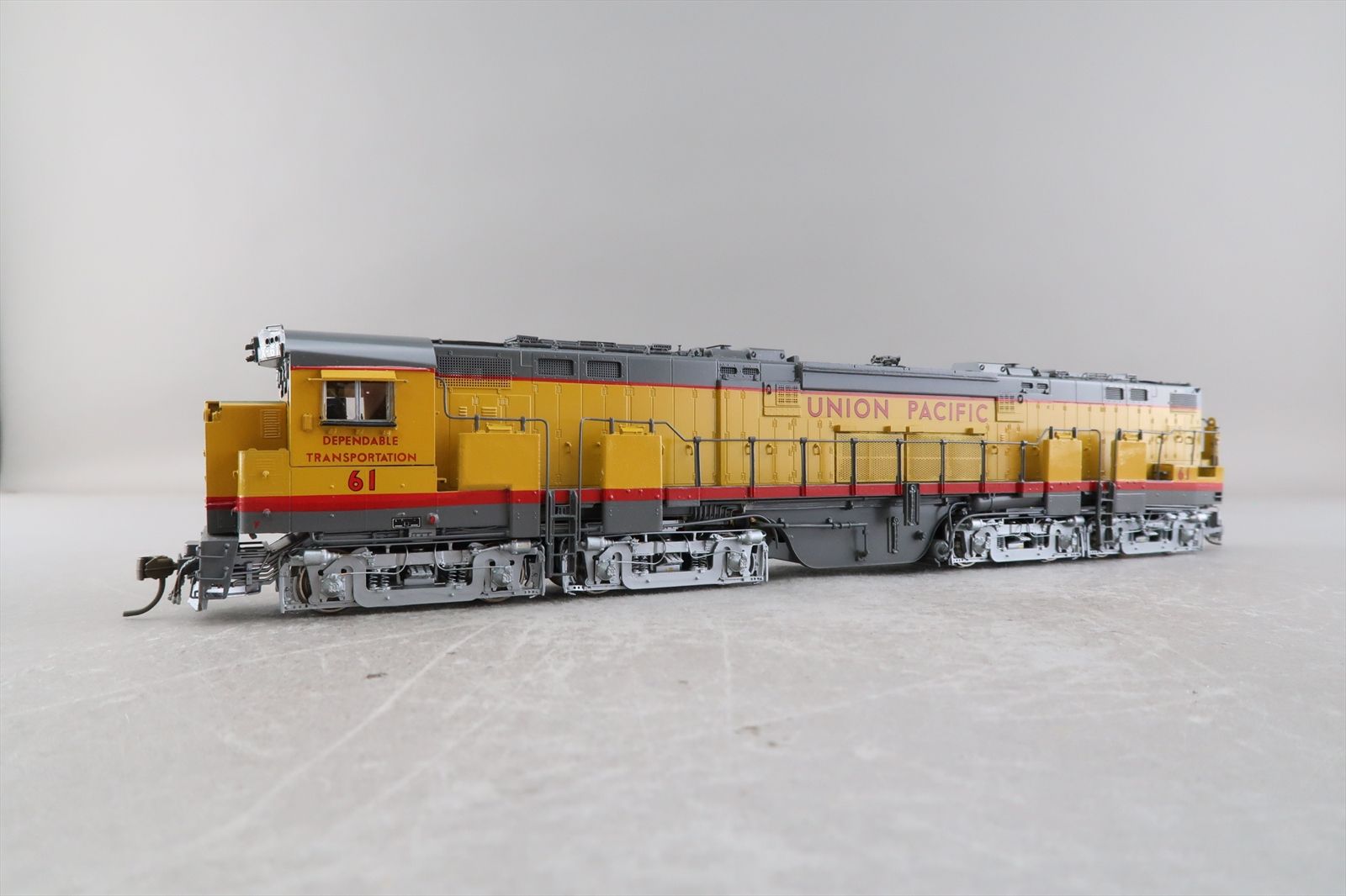 HO Brass Model - OMI 5443 UP Union Pacific C855 C855A #61 - Pro Paint ...