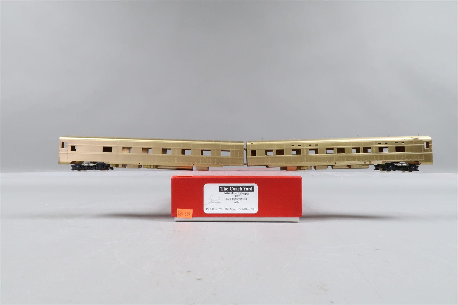 HO Brass Model - TCY 0312 UP COSF / COLA City of San Francisco / City ...