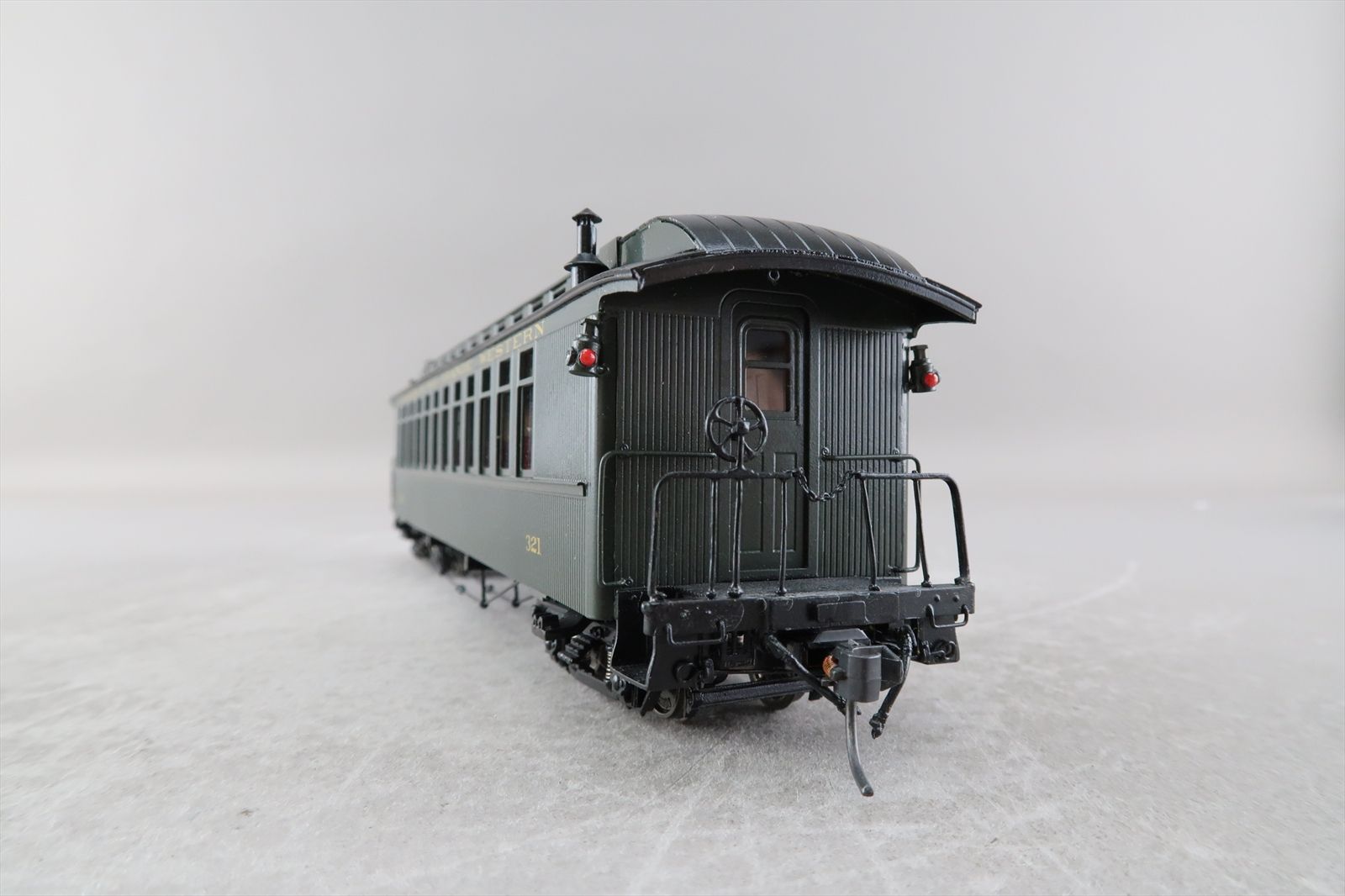 Sn3 Brass Model - P-B-L D&RGW Rio Grande Open Vestibule Coach Green ...