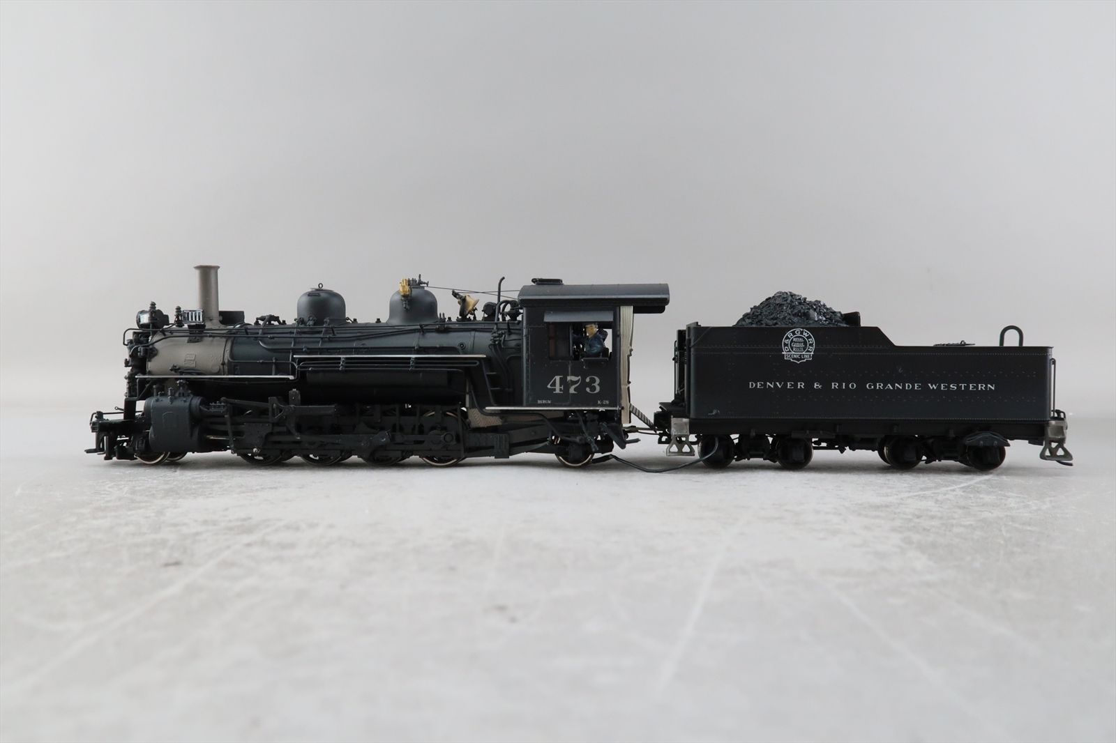 Sn3 Brass Model - P-B-L D&RGW Rio Grande K-28 2-8-2 1930's Era #473 - F ...