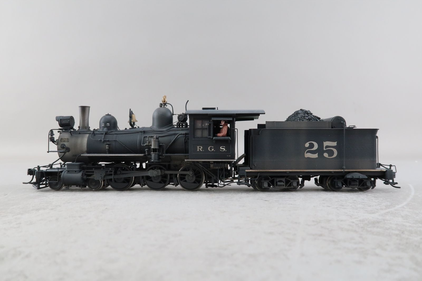 Sn3 Brass Model - P-B-L RGS Rio Grande Southern T-19 4-6-0 Late 1930's ...
