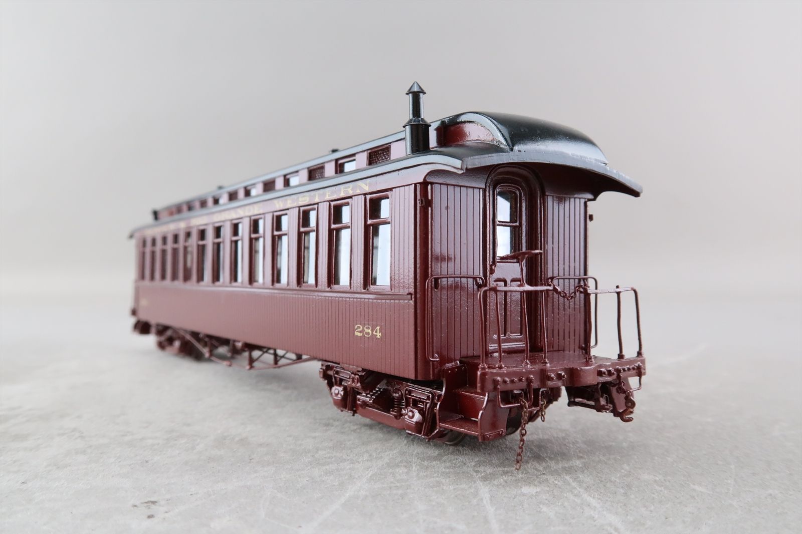 Sn3 Brass Model - PSC 15923 D&RGW Rio Grande Open Platform Coach #284 ...