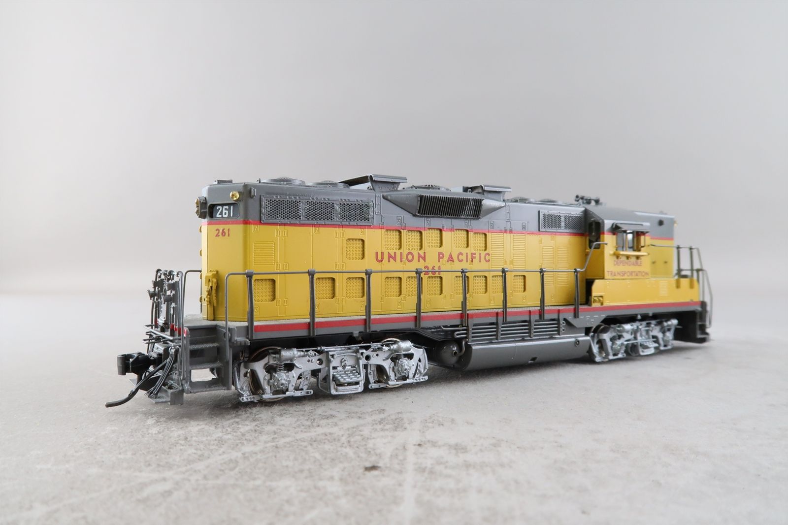 HO Brass Model - OMI 6215 UP Union Pacific GP9 #261 w/ Turbocharger ...
