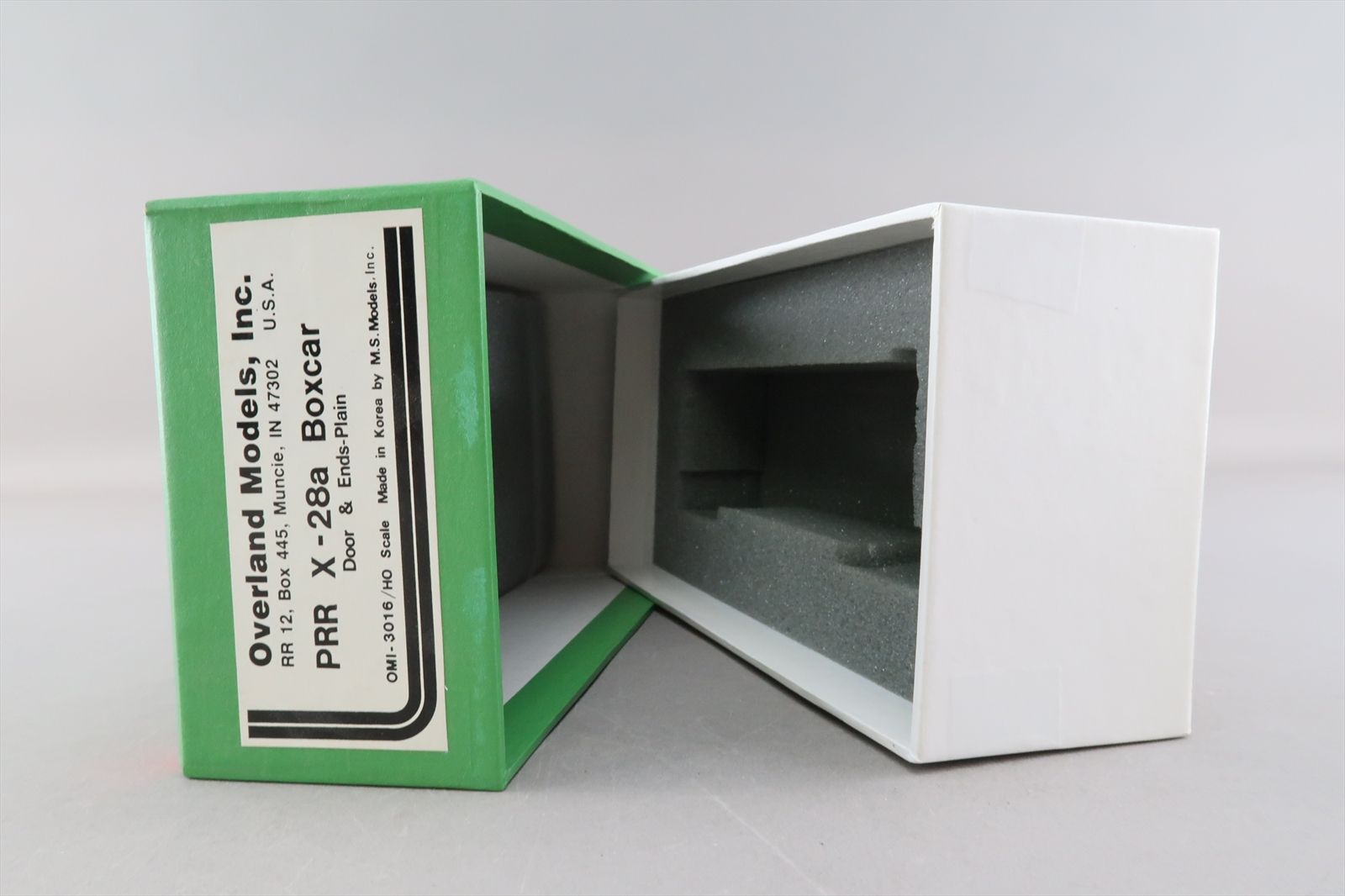 HO Brass Model - OMI 3016 PRR Pennsylvania X-28a Boxcar Box Car ...