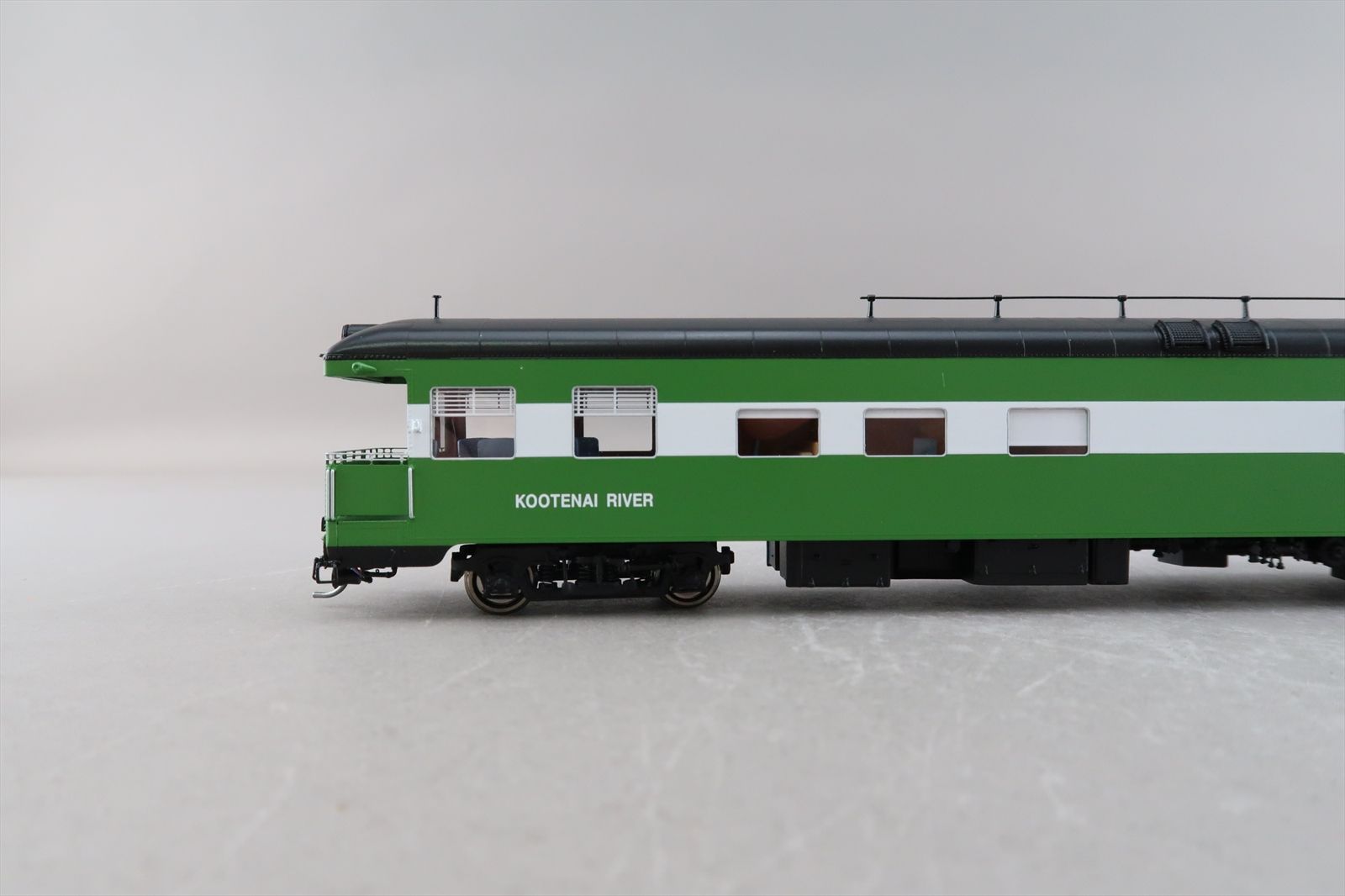 HO Brass Model - NBL 10003 BN Burlington Northern Business Car Kootenai ...