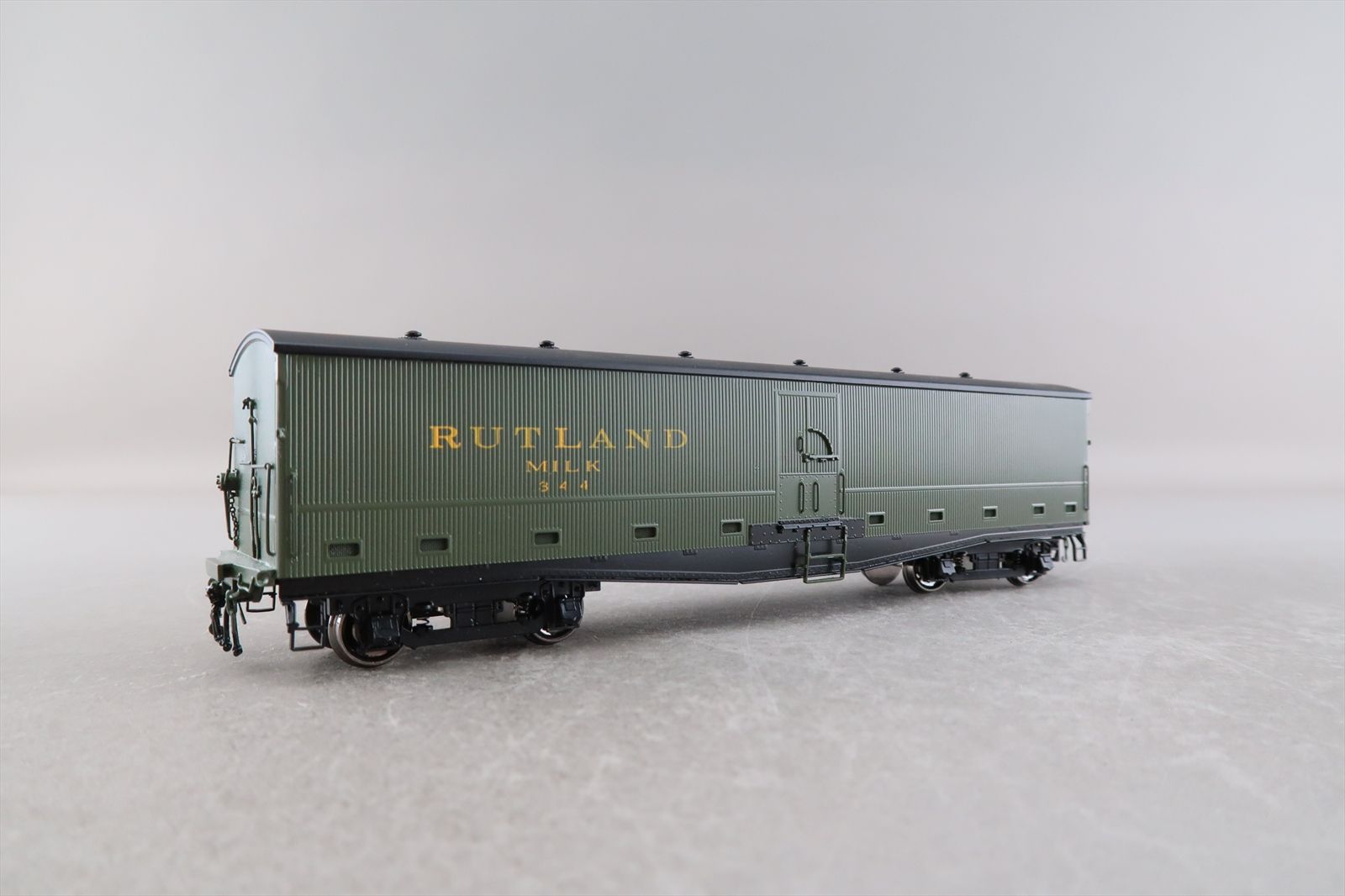 HO Brass Model - Railworks R323 RUT Rutland Wood Milk Car #344 - F/P ...