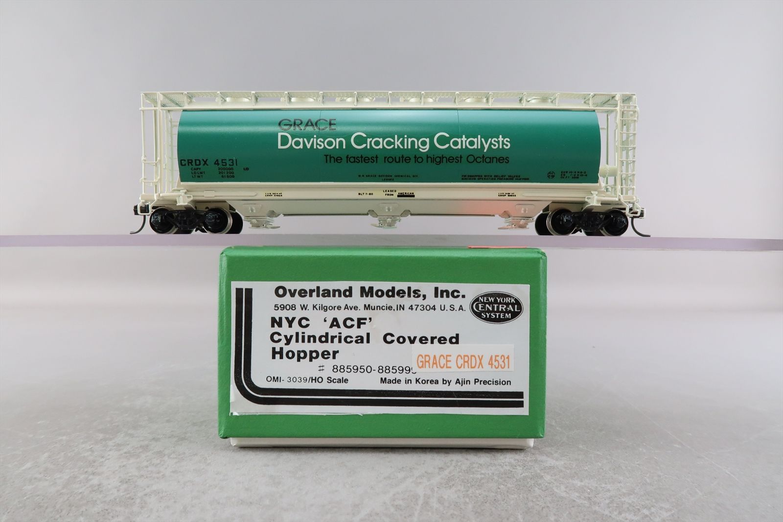 HO Brass Model - OMI 3039 NYC as CRDX Grace Davison Cracking Catalysts ...