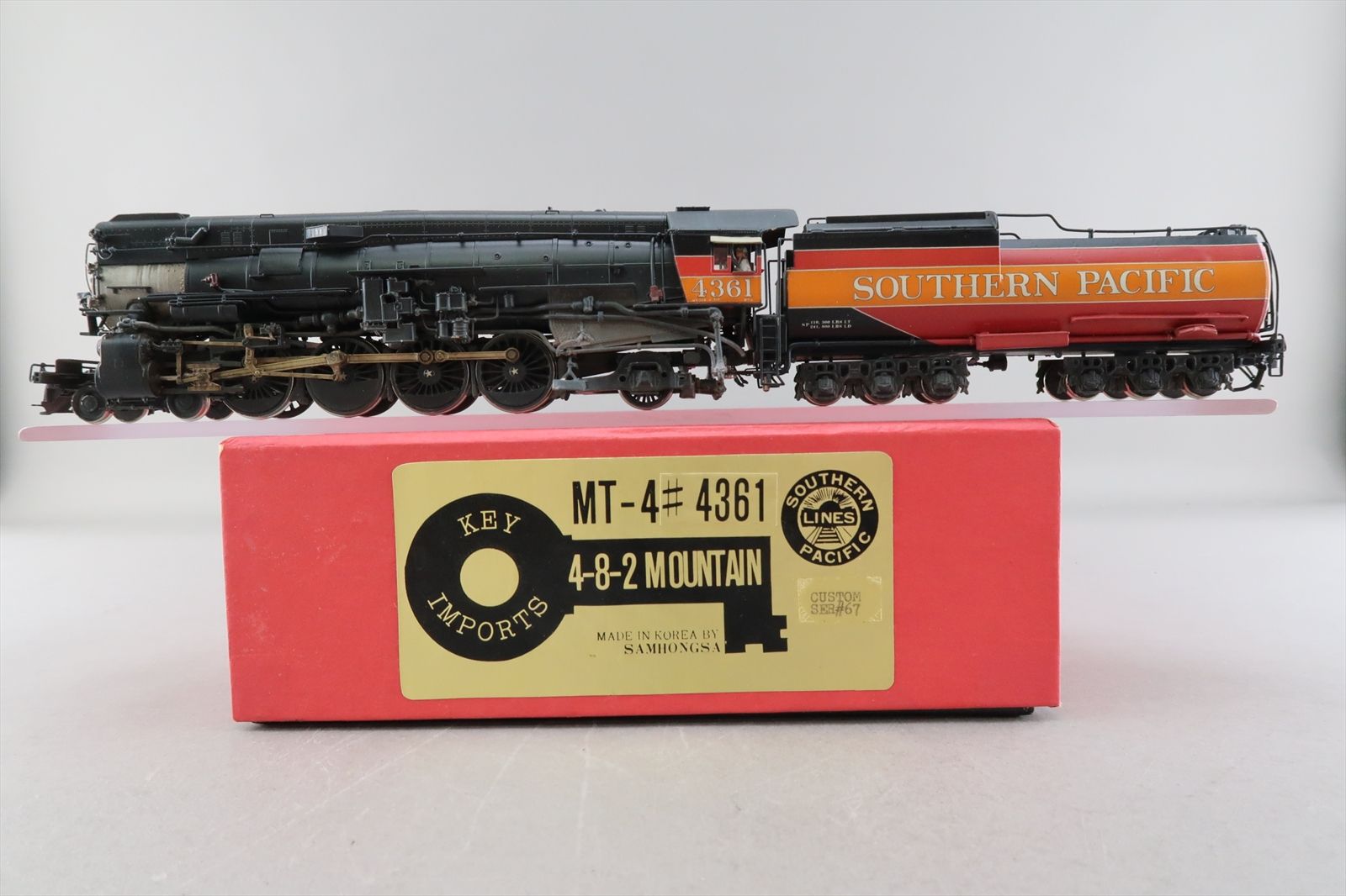 KTM カツミ Southern Pacific AC-4 4-8-8-2 ? 蒸気機関車 (6500-755) 格安 ジャンク カツミ KTM Southern Pacific AC-12 4-8-8-2 蒸気機関車