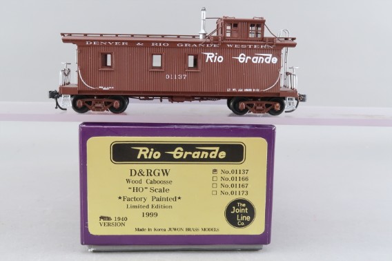 PFM  Sn3  D&RGW SHORT CABOOSE 完成品 D&RGW/RGS NARROW GAUGE SHORT CABOOSE KIT On3 Model Railroad