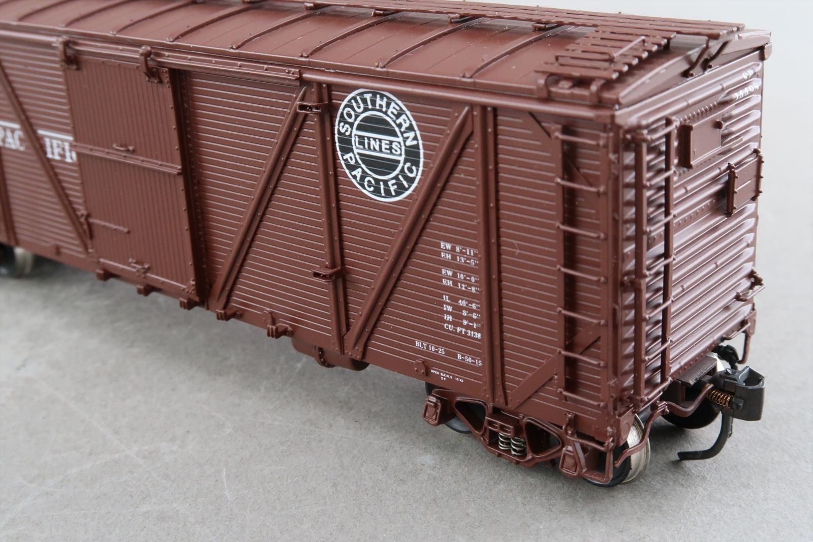 HO Brass Model - CIL 2469.1 SP Southern Pacific B-50-15 Outside Braced ...